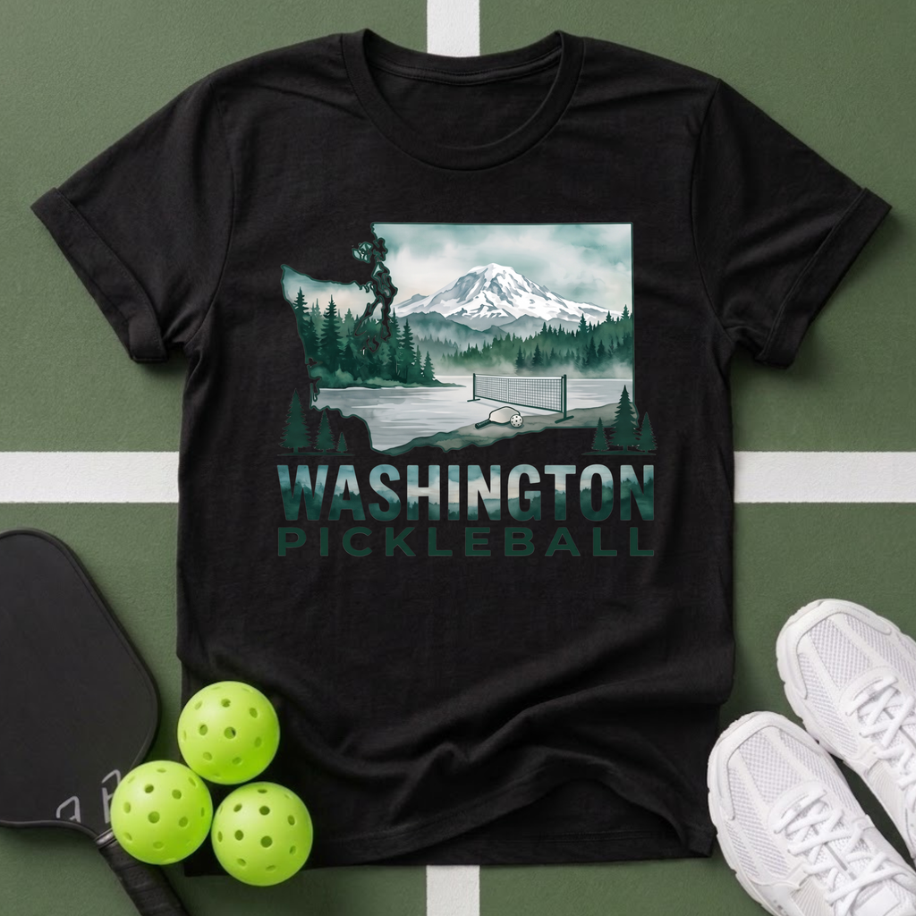 State- Washington Pickleball T-Shirt