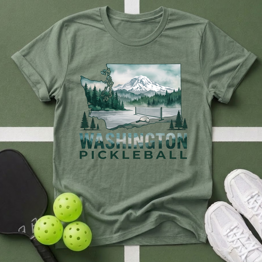 State- Washington Pickleball T-Shirt