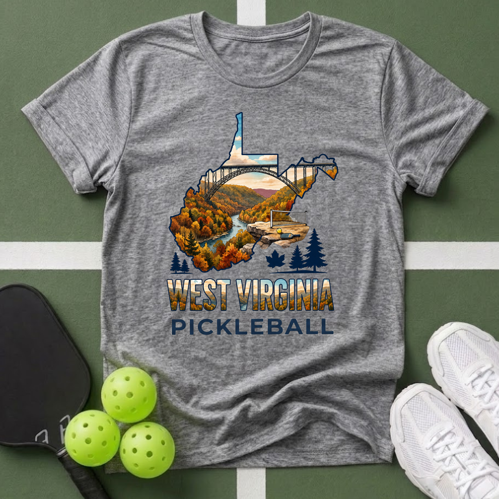 State- West Virginia Pickleball T-Shirt