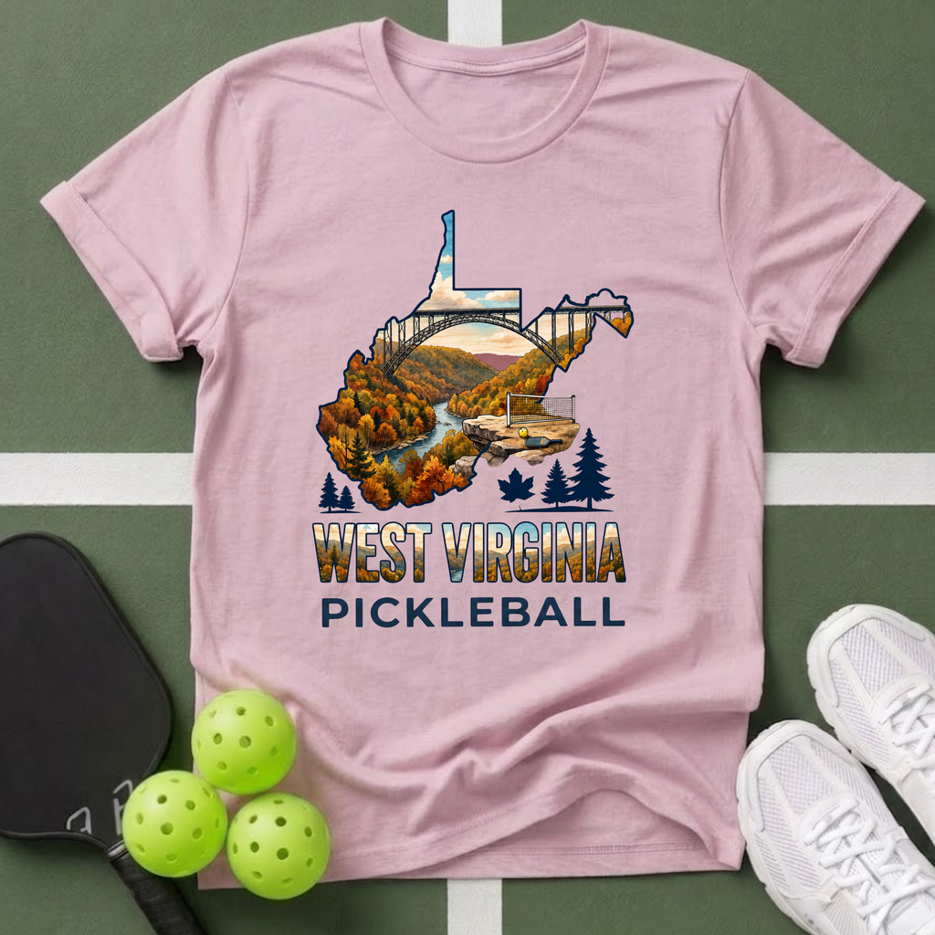 State- West Virginia Pickleball T-Shirt