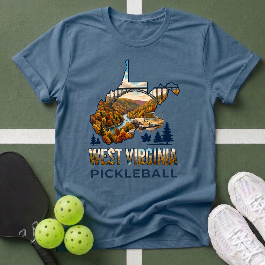 State- West Virginia Pickleball T-Shirt