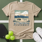 State- Wyoming Pickleball T-Shirt