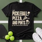 Pickleball, Pizza & Pints T-Shirt