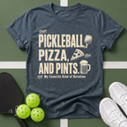Pickleball, Pizza & Pints T-Shirt