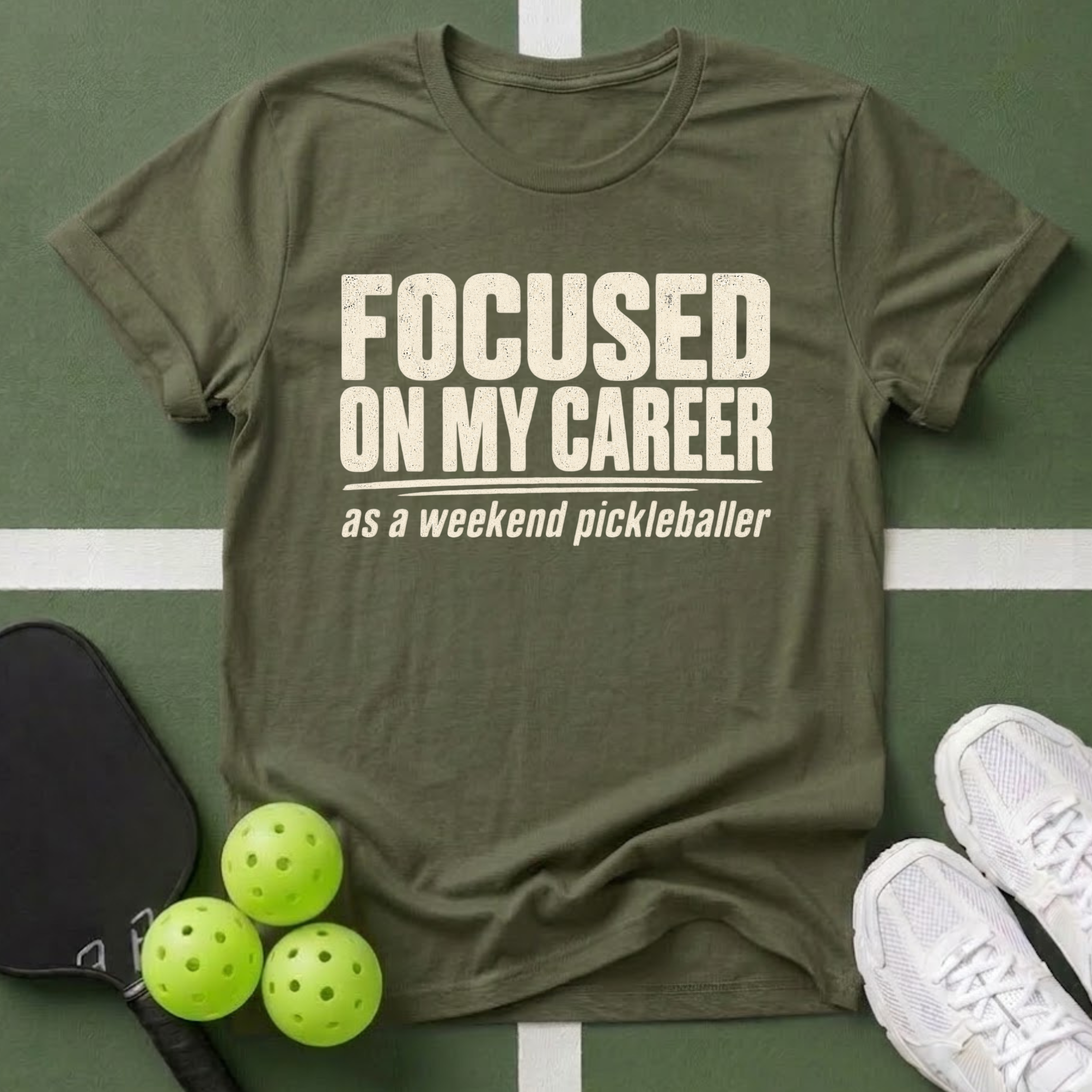 Weekend Pickleballer T-Shirt