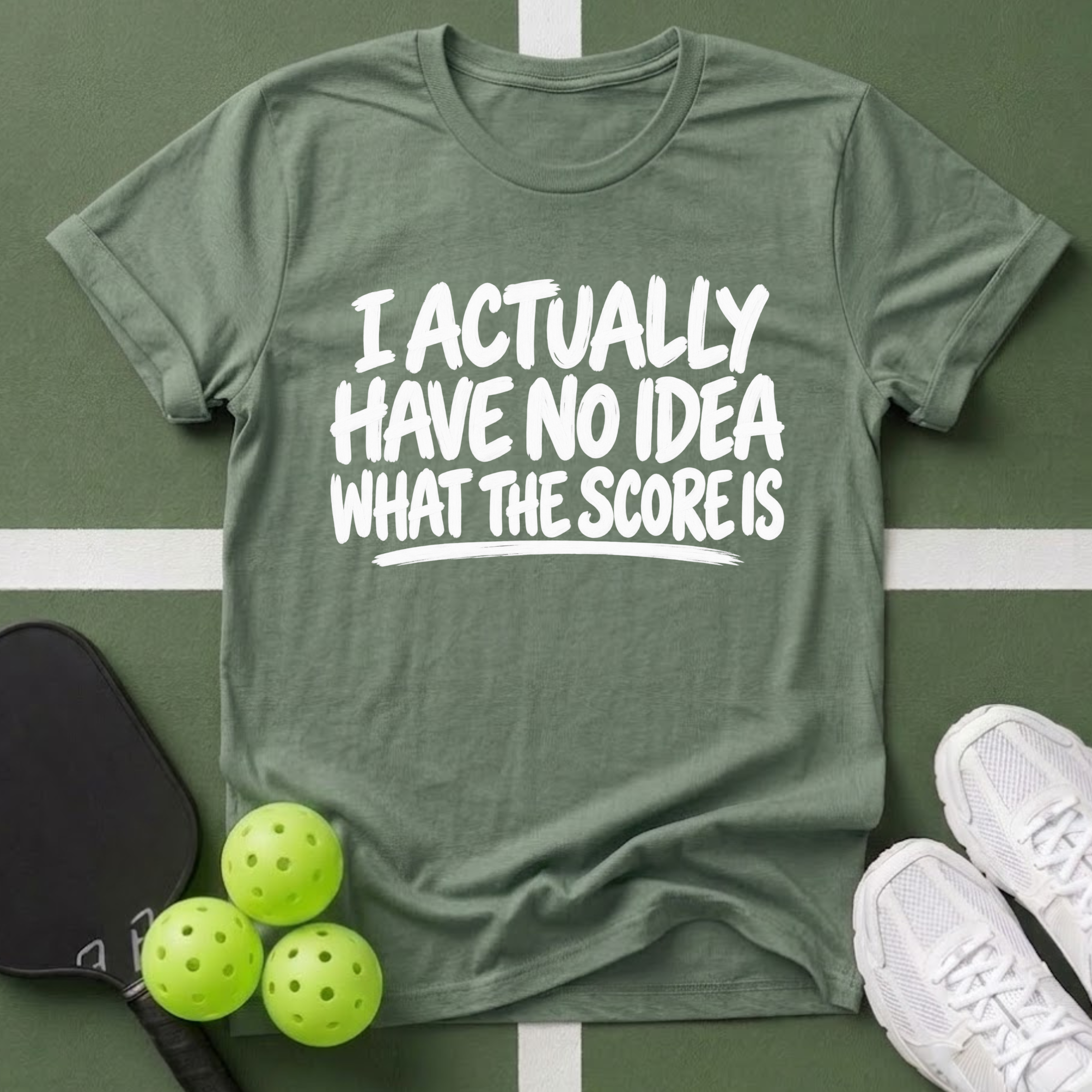 No Idea What The Score Is T-Shirt