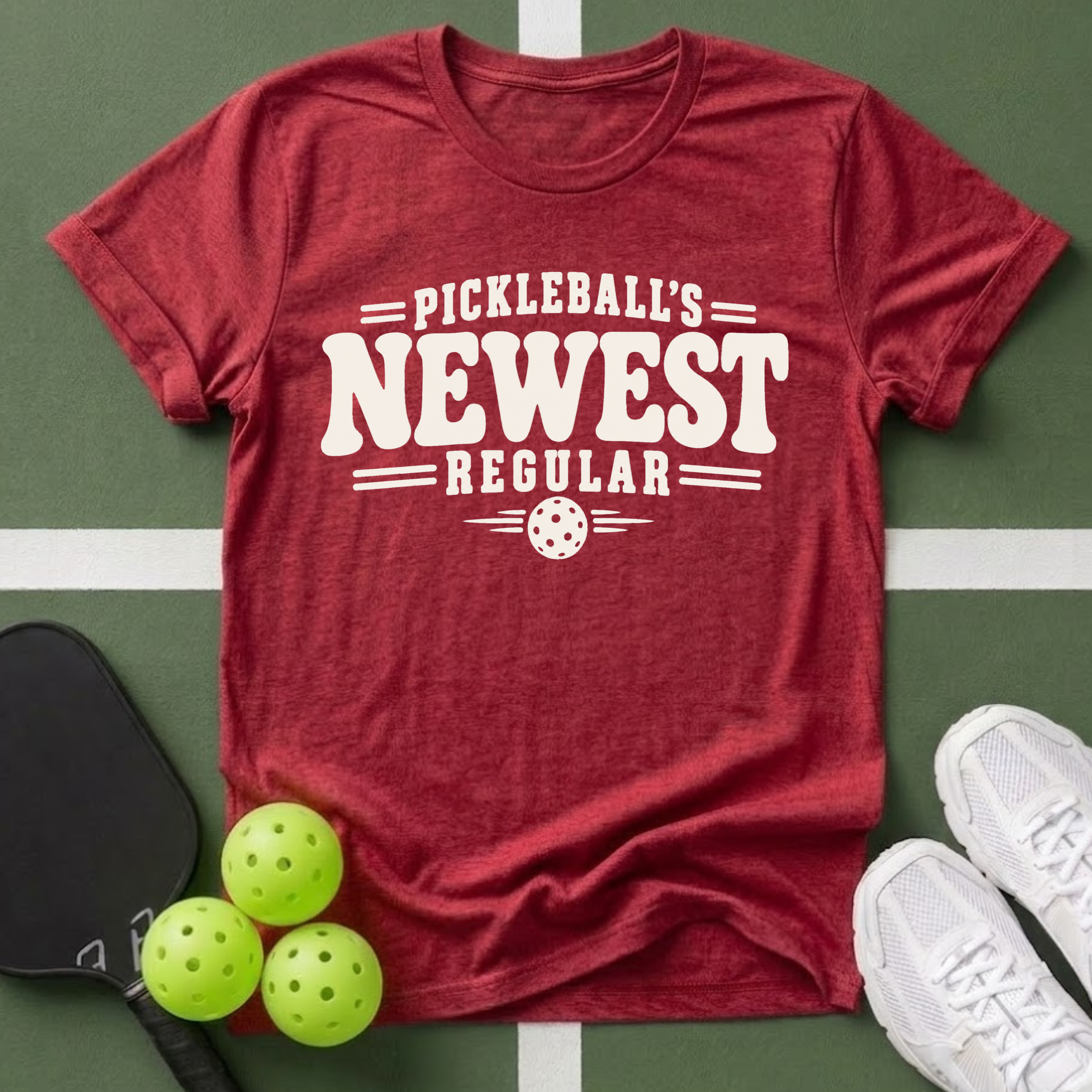 Pickleball's Newest Regular T-Shirt