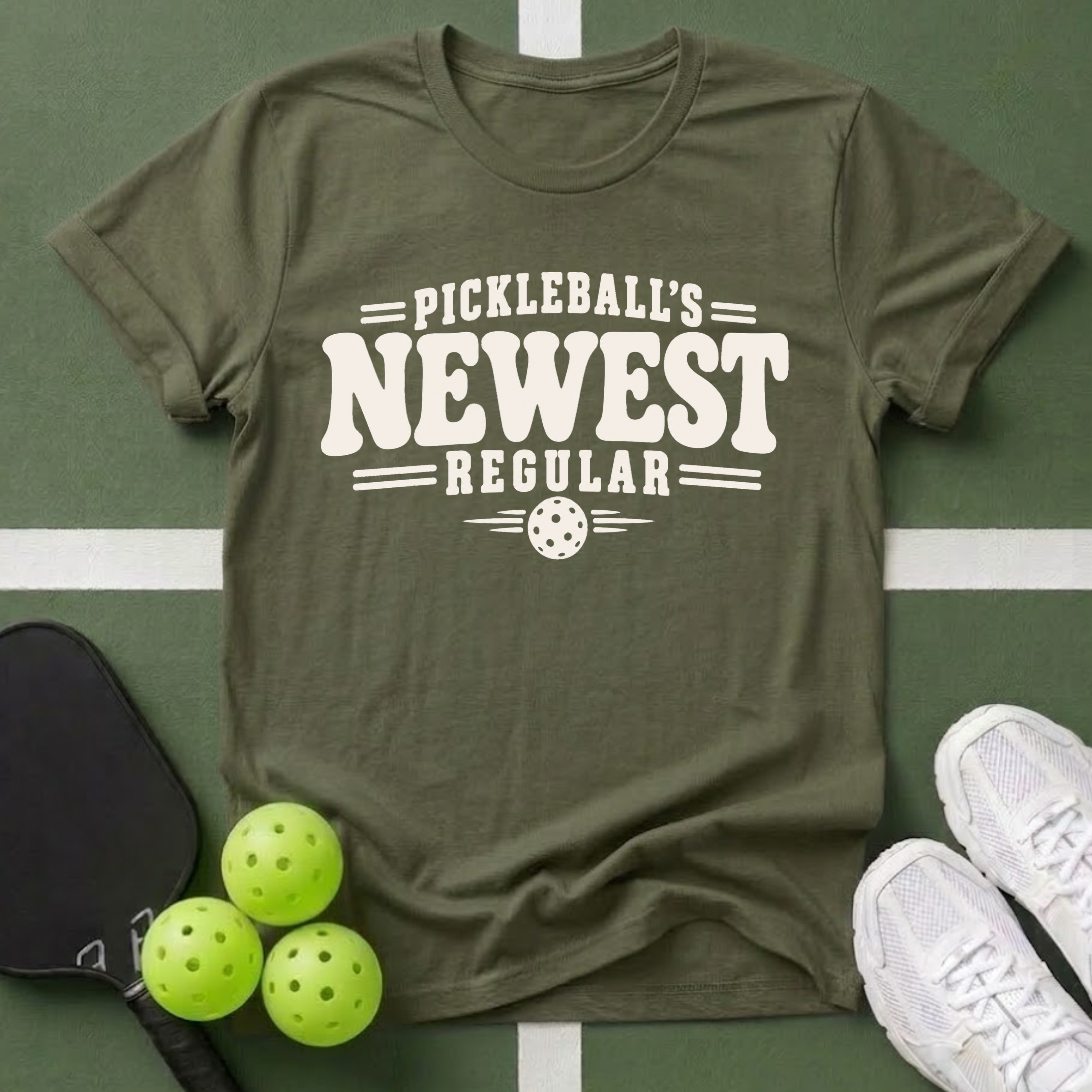 Pickleball's Newest Regular T-Shirt