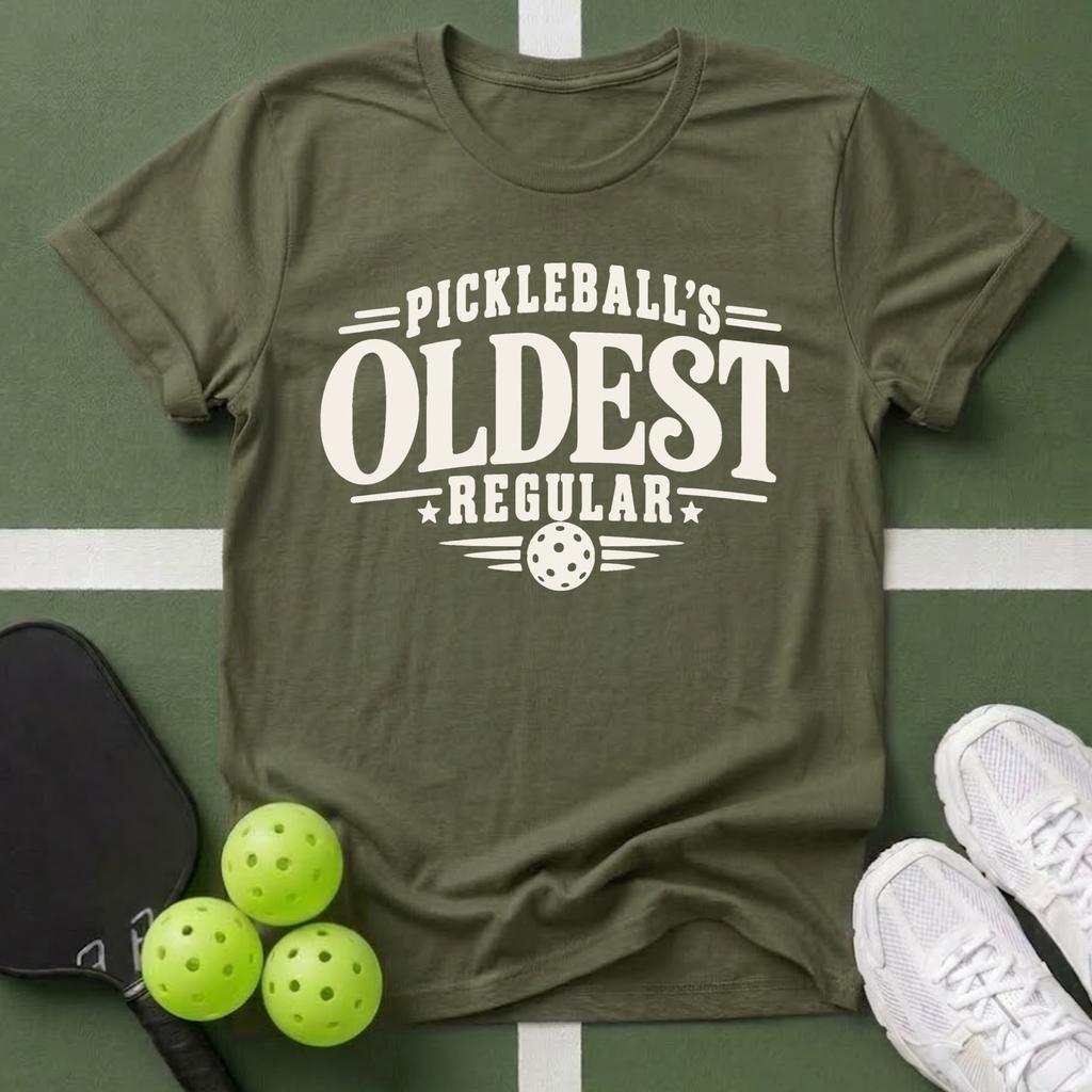 Pickleball's Oldest Regular T-Shirt