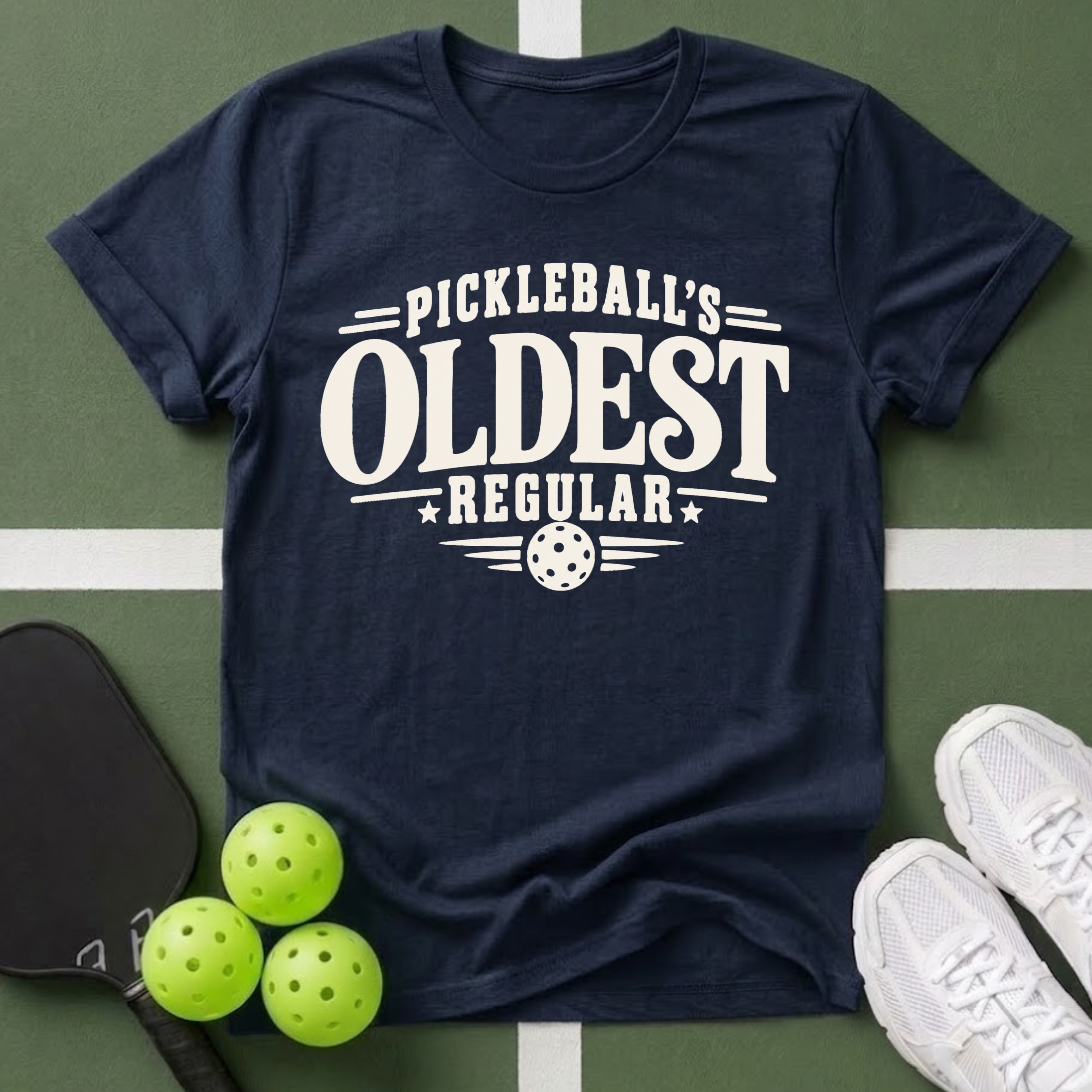 Pickleball's Oldest Regular T-Shirt
