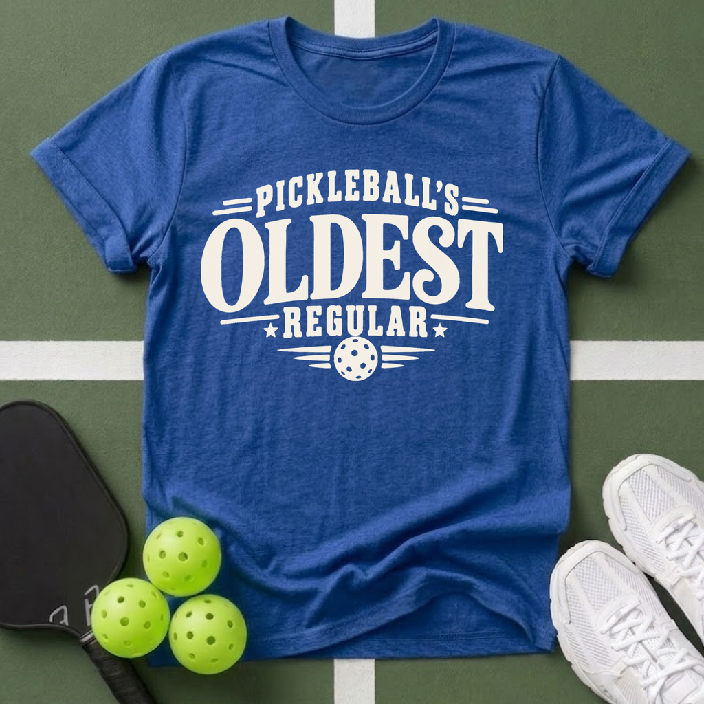 Pickleball's Oldest Regular T-Shirt