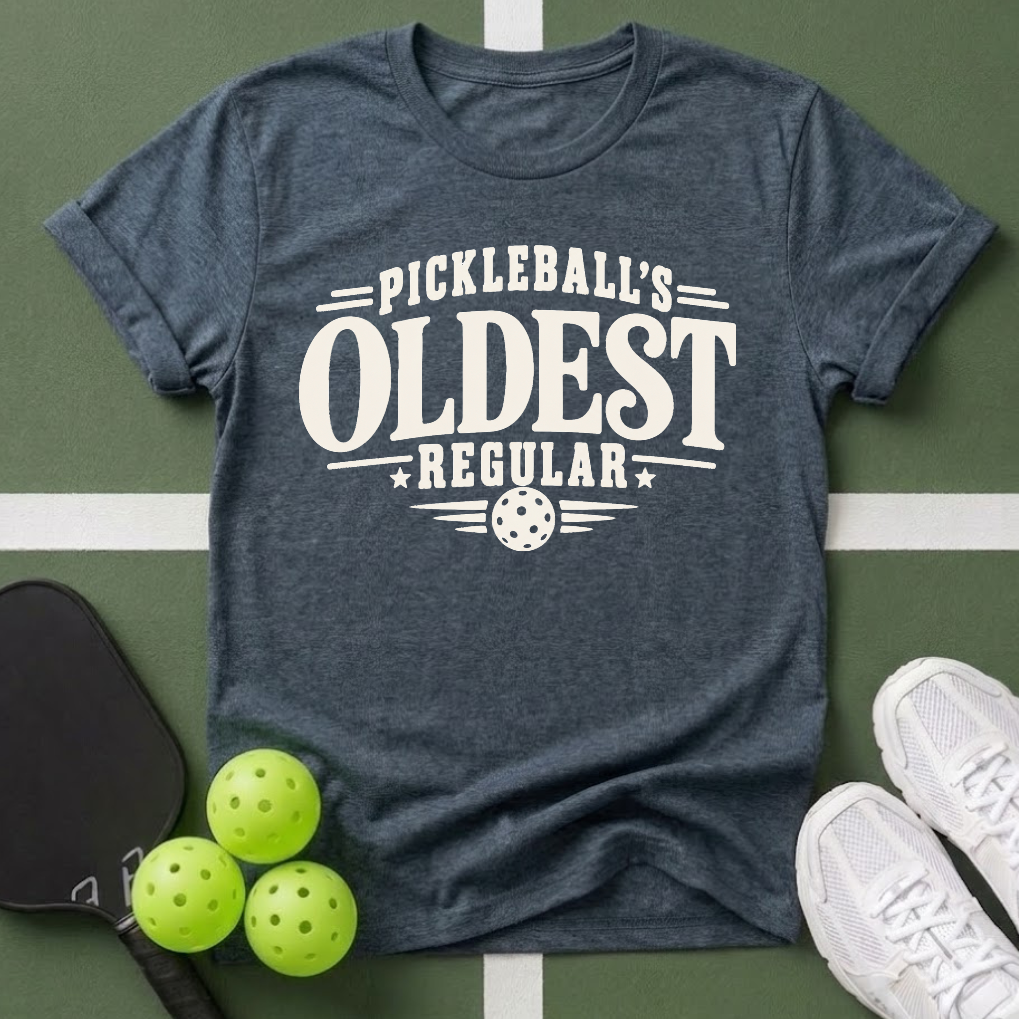 Pickleball's Oldest Regular T-Shirt
