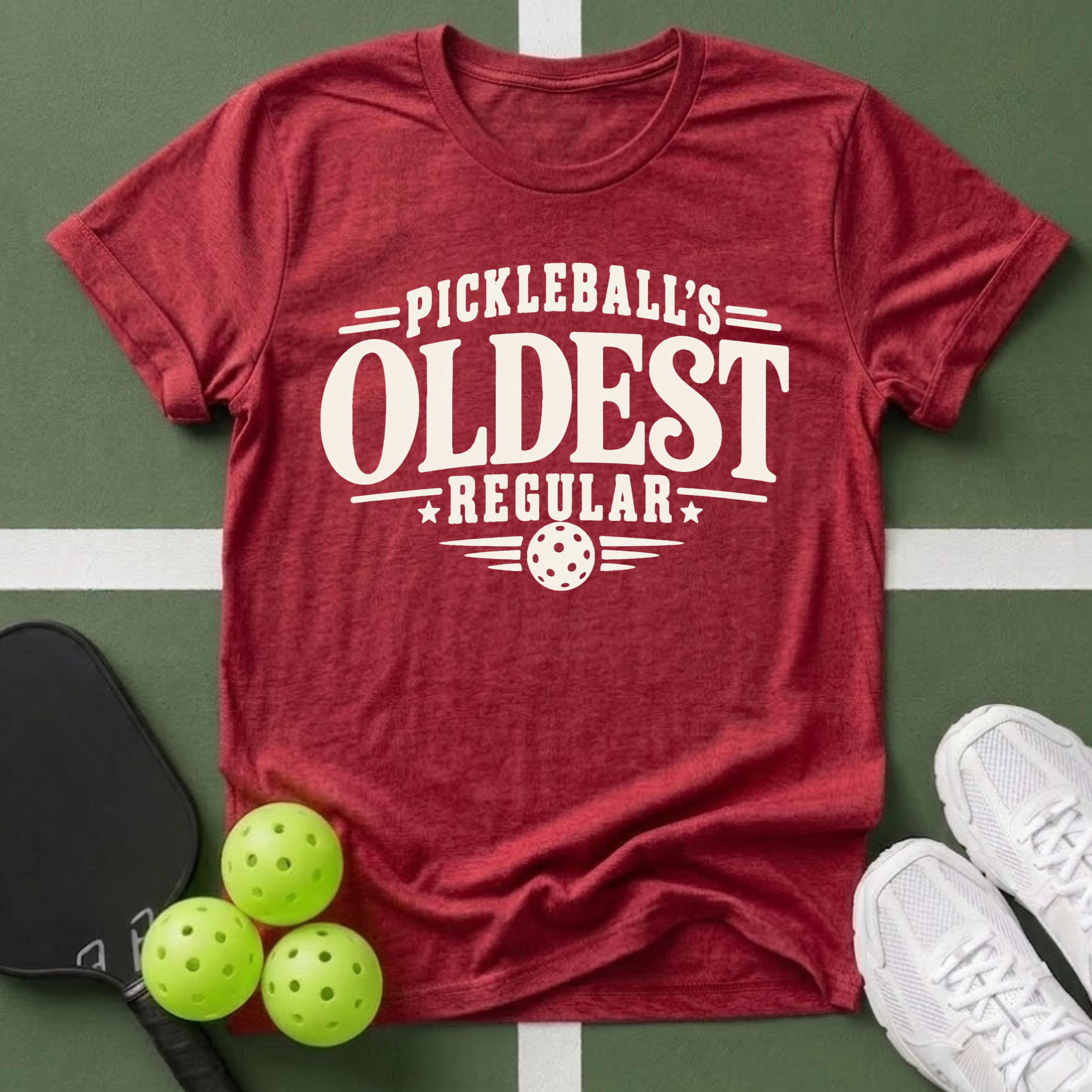 Pickleball's Oldest Regular T-Shirt