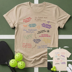 Dear Pickleball "Love Notes" T-Shirt