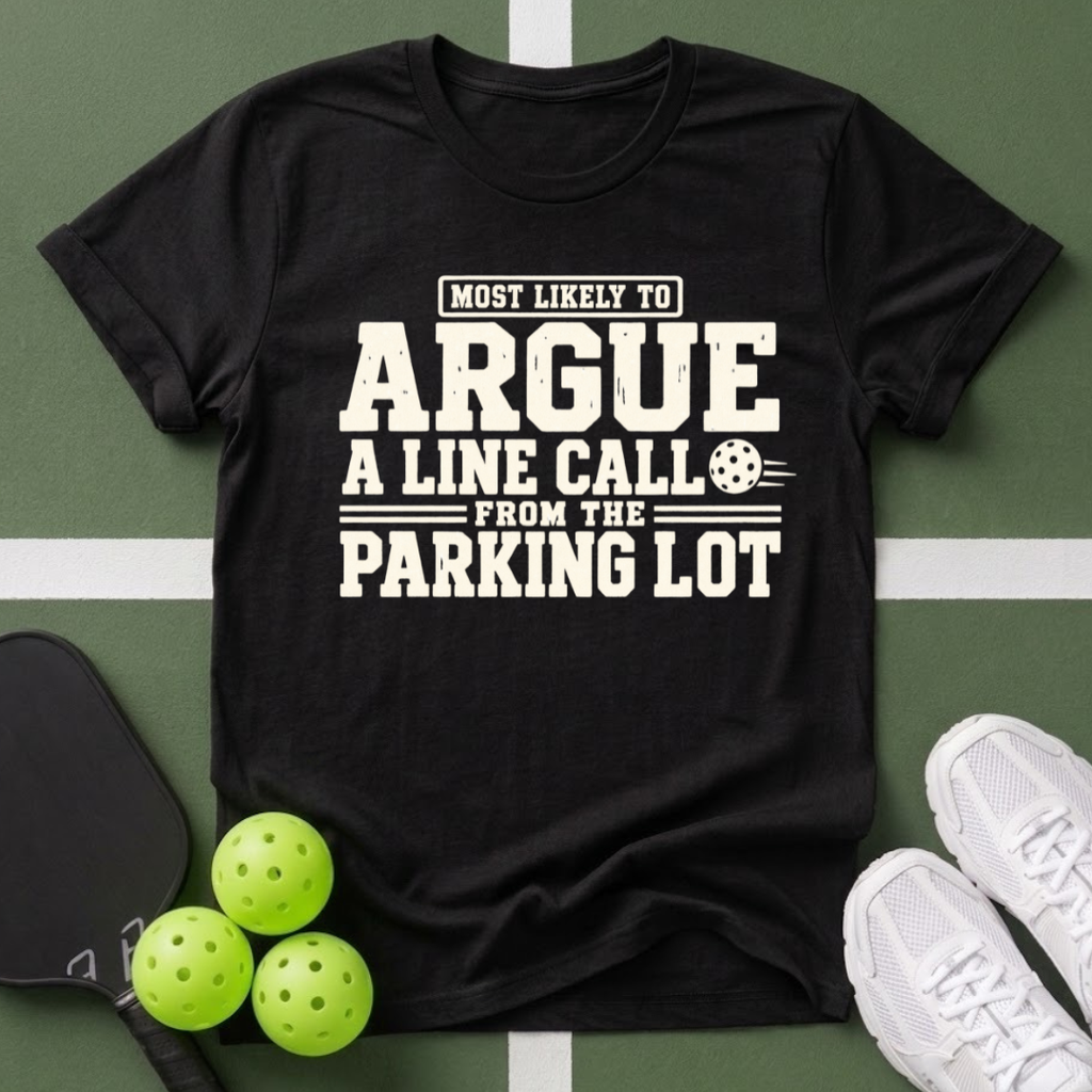 Most Likely Argue a Line Call T-Shirt