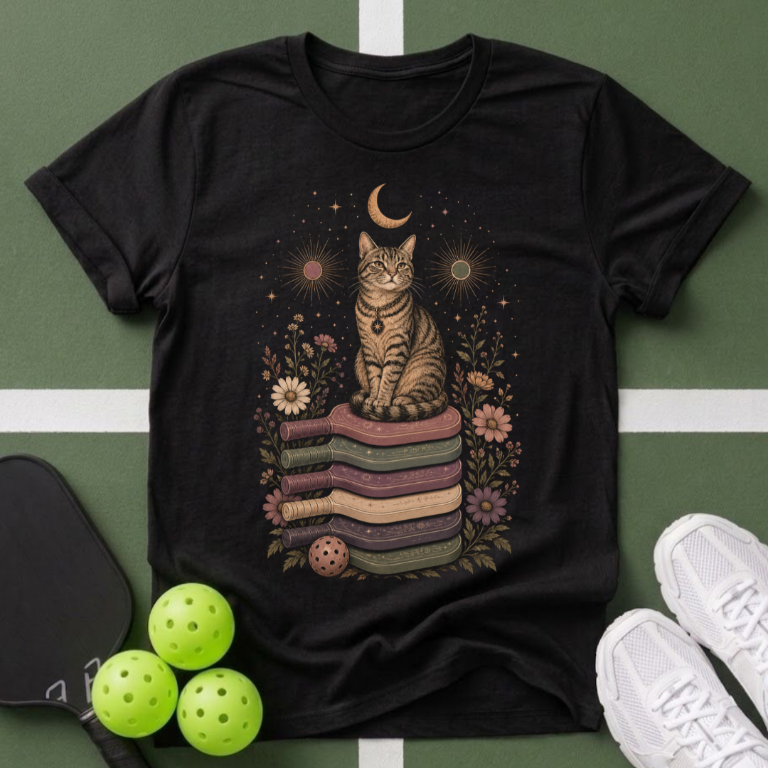 Mystic Cat on Paddles T-Shirt