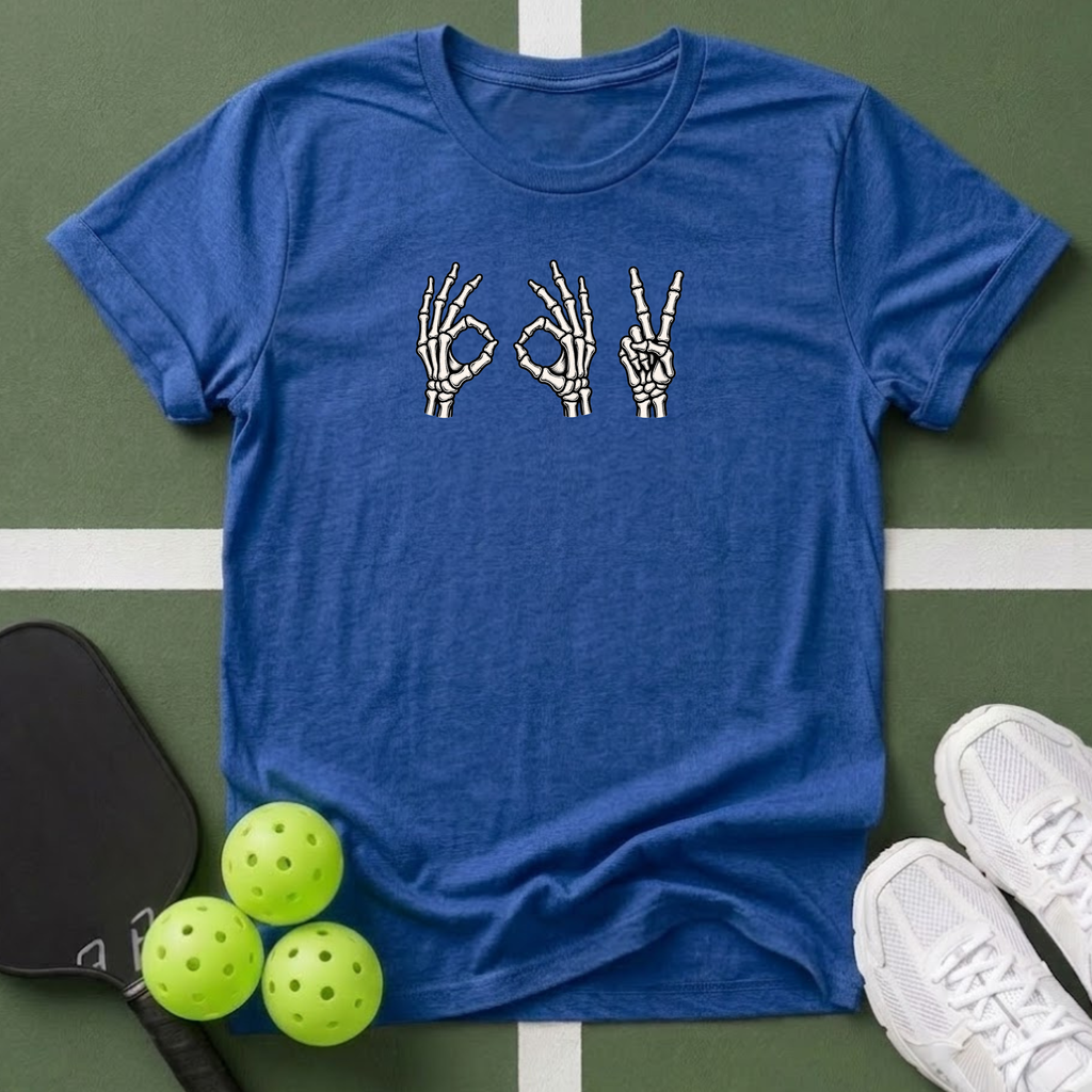 Skeleton Hands 0-0-2 T-Shirt