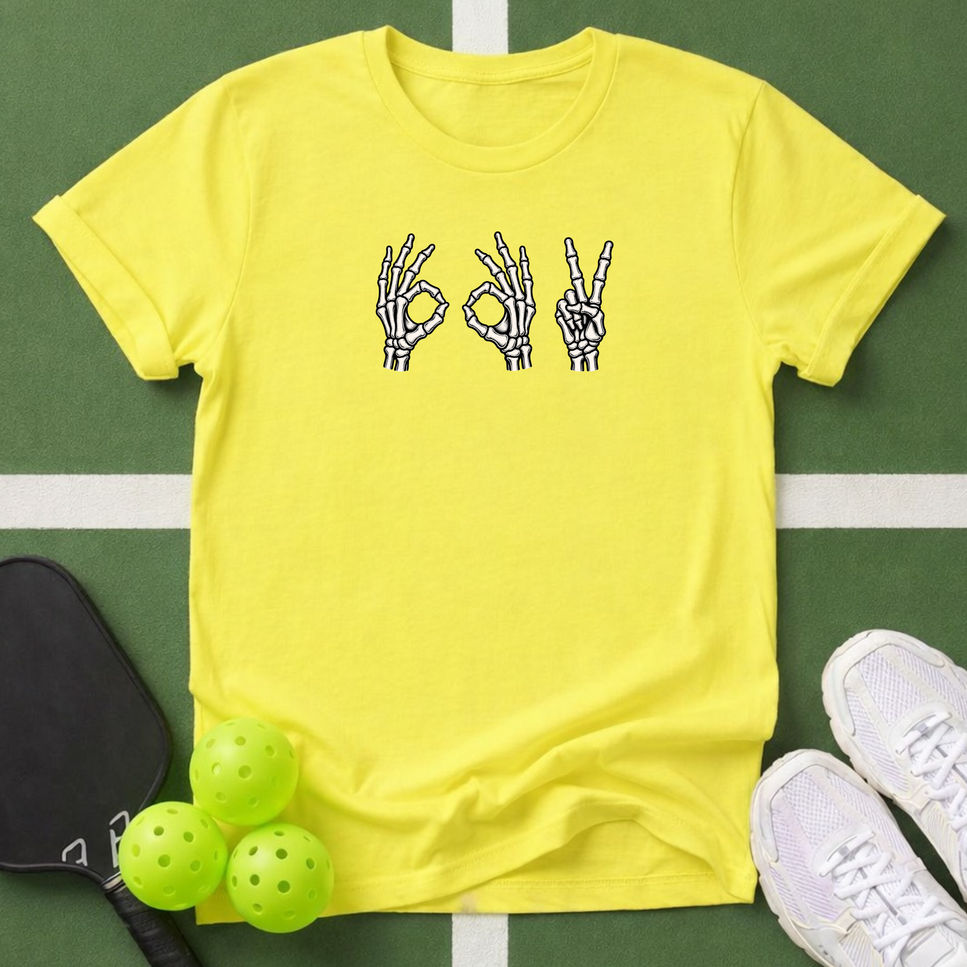 Skeleton Hands 0-0-2 T-Shirt