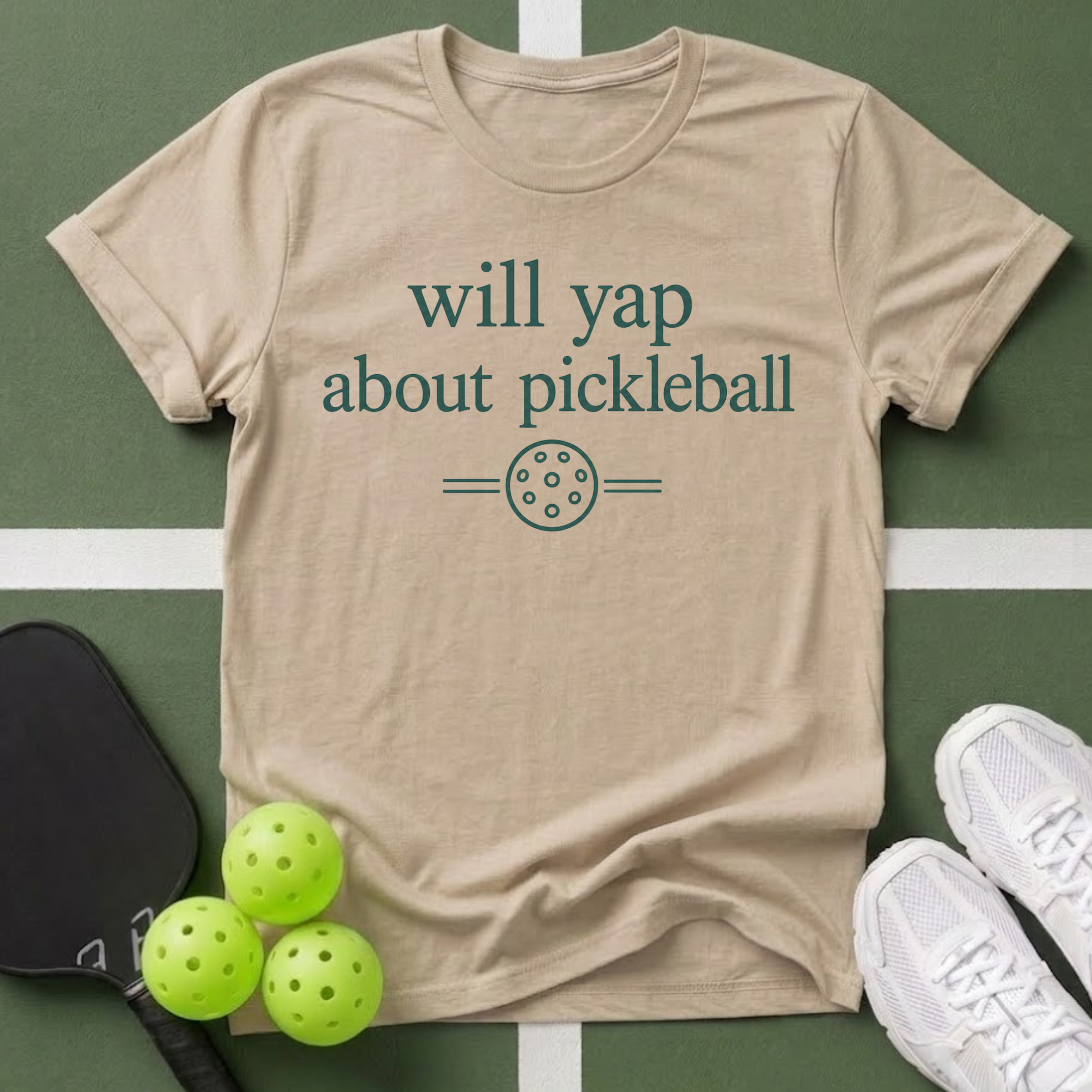 Will Yap about Pickleball T-Shirt