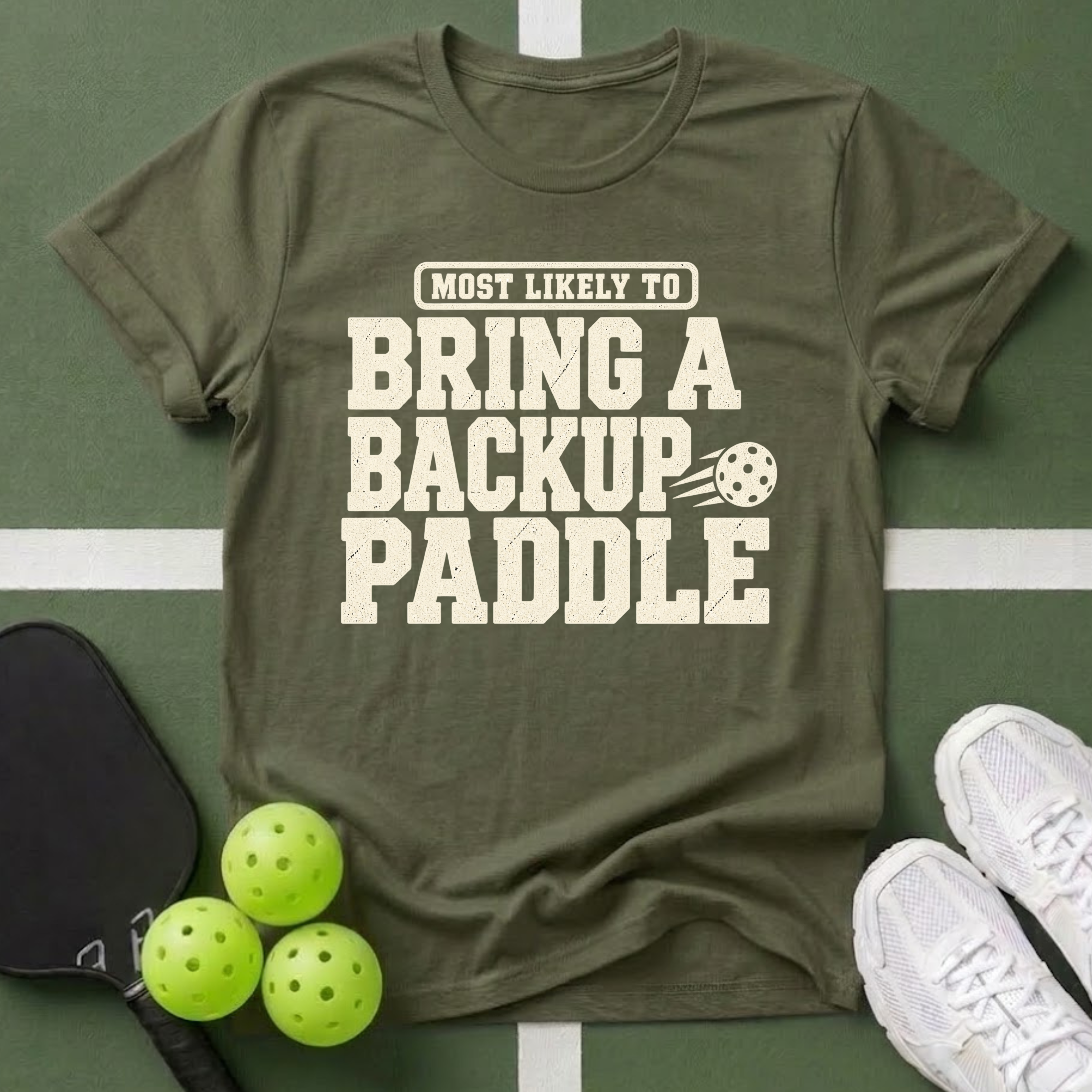 Most Likely Bring a Backup Paddle T-Shirt