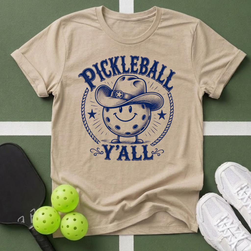 Local Rules- Pickleball Y'all T‑Shirt