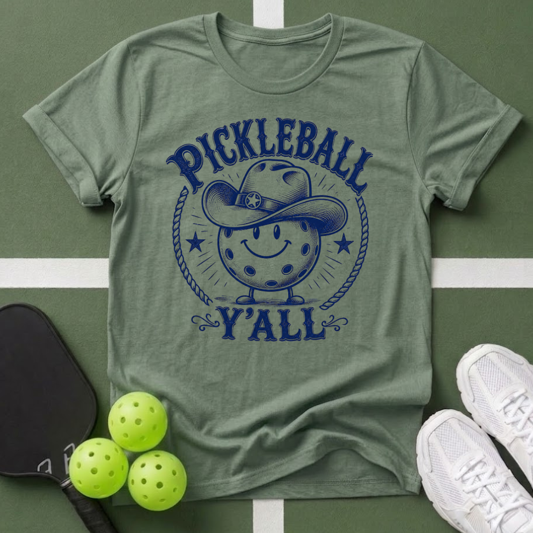 Local Rules- Pickleball Y'all T‑Shirt