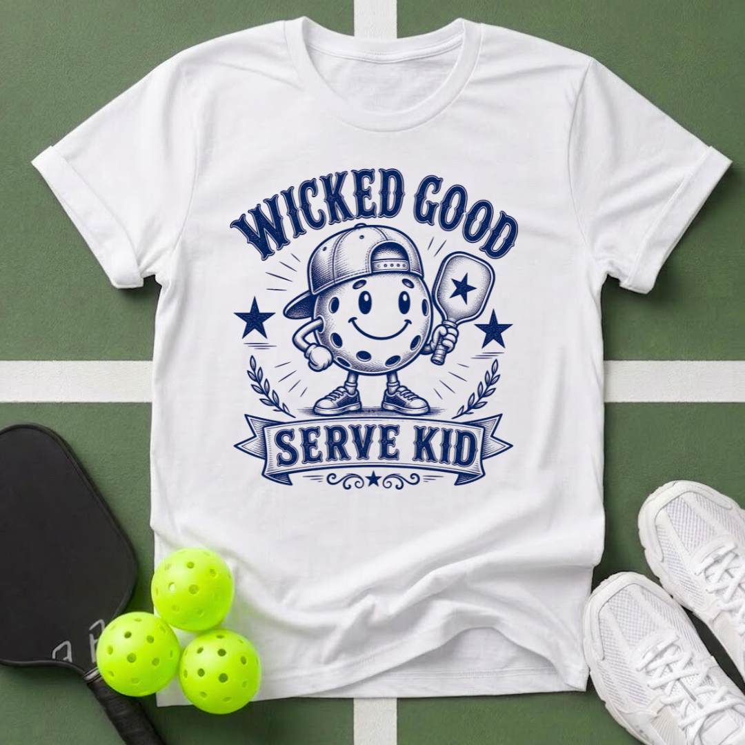 Local Rules- Wicked Good Serve T-Shirt