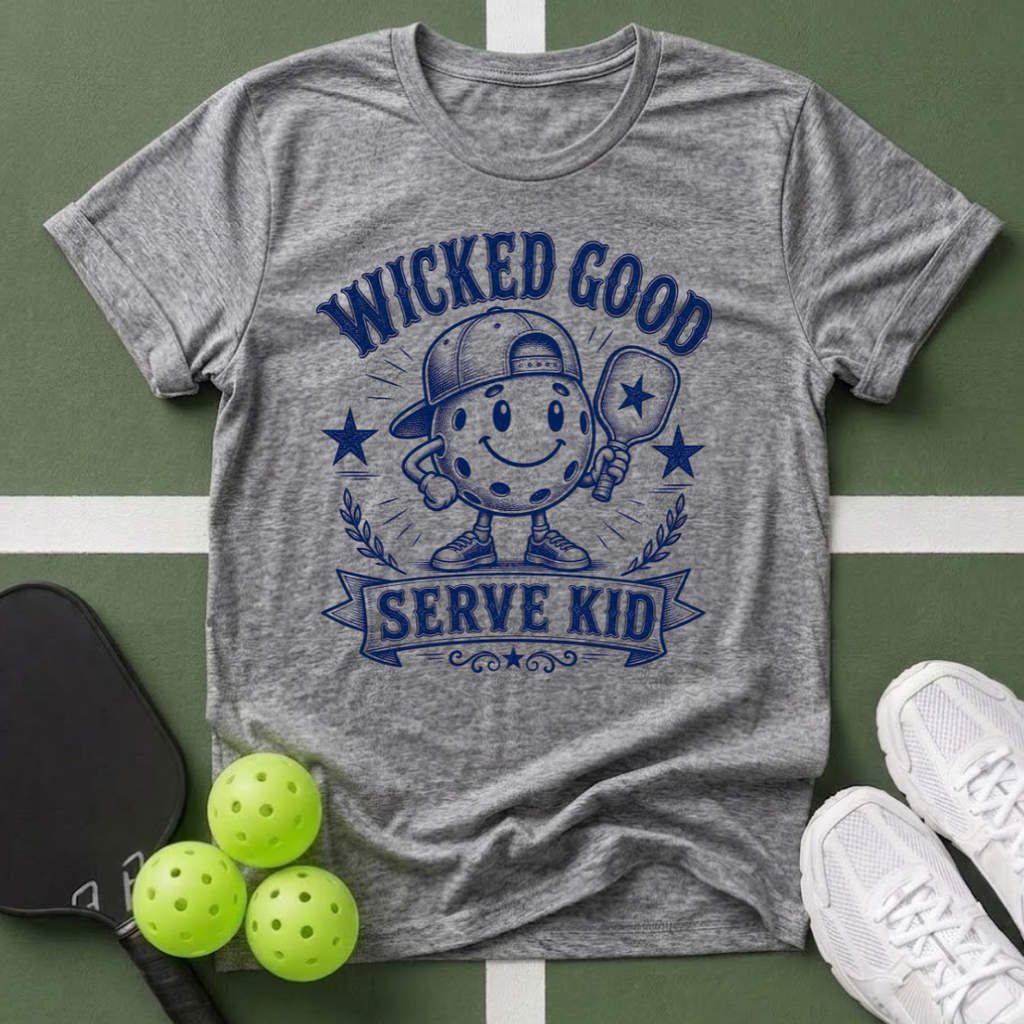 Local Rules- Wicked Good Serve T-Shirt
