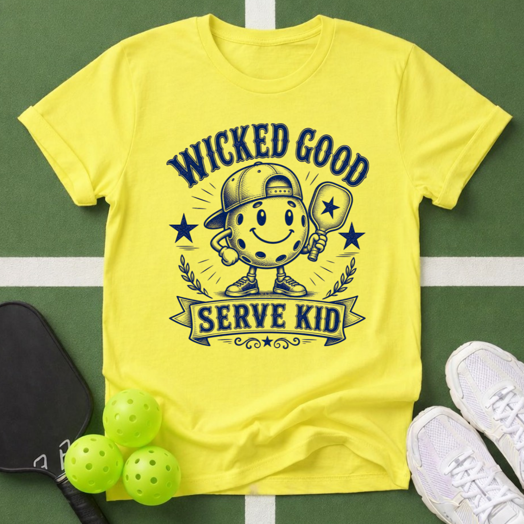 Local Rules- Wicked Good Serve T-Shirt