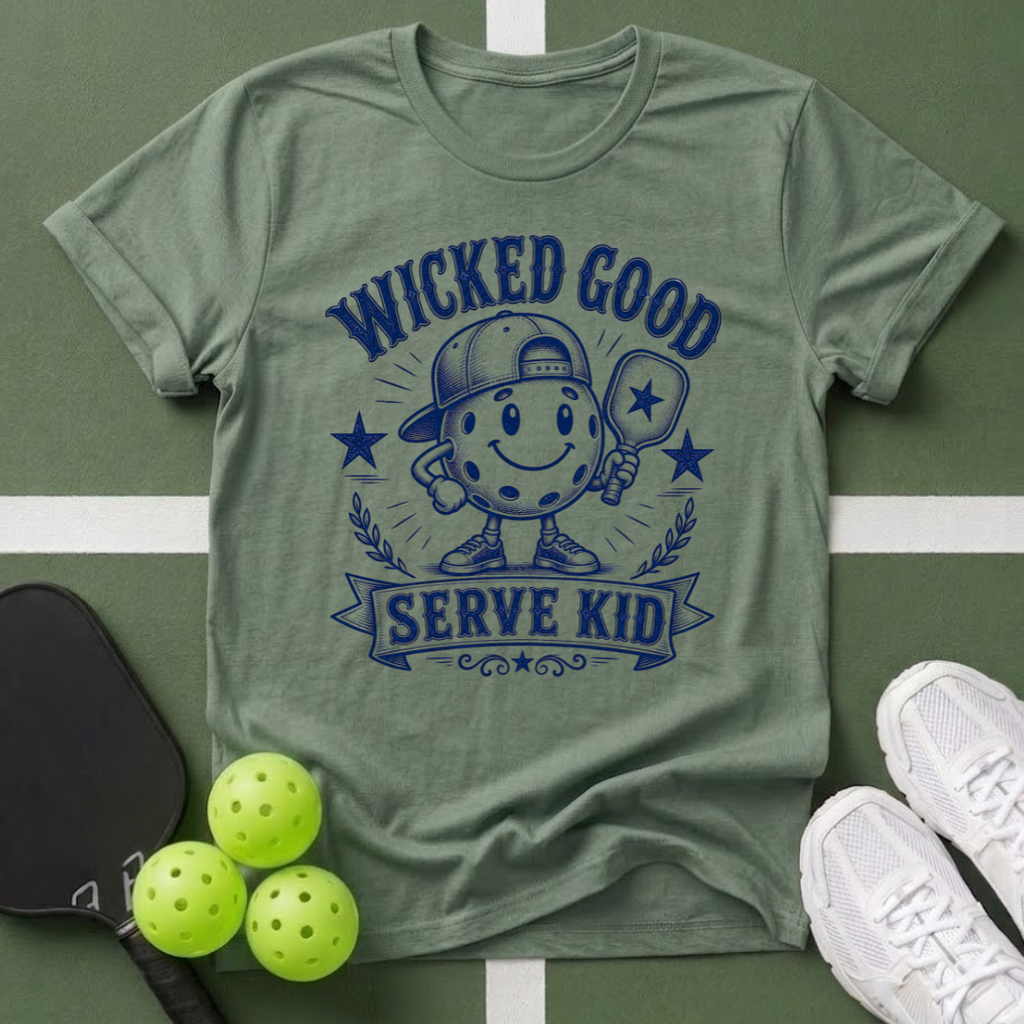 Local Rules- Wicked Good Serve T-Shirt