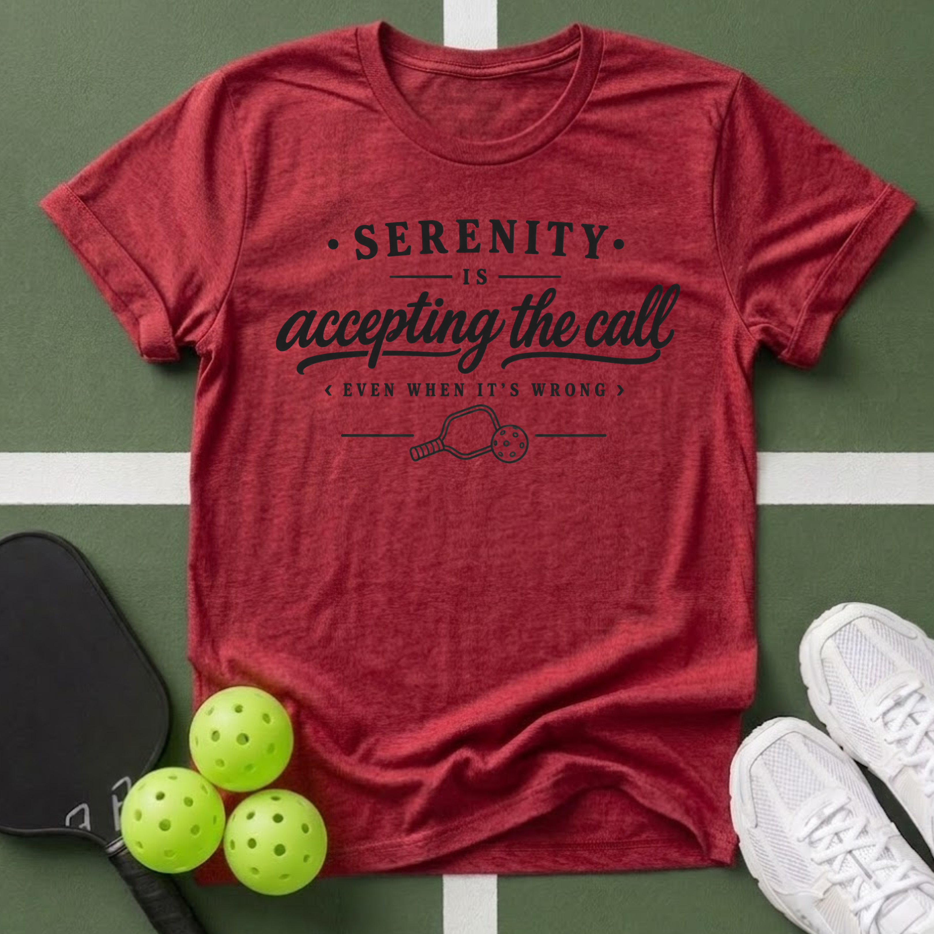 Court Wisdom- Serenity T-Shirt