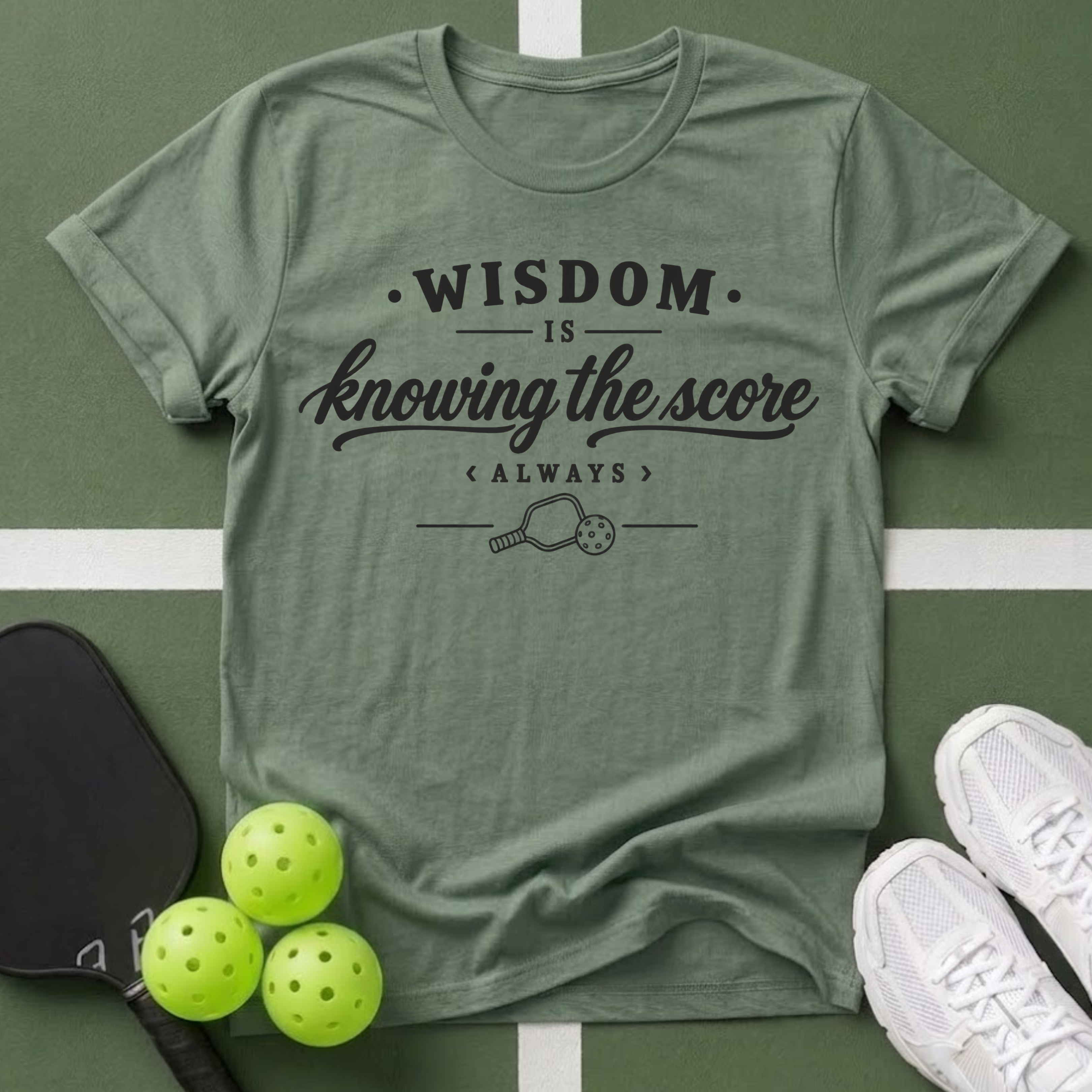 Court Wisdom- Wisdom is T-Shirt
