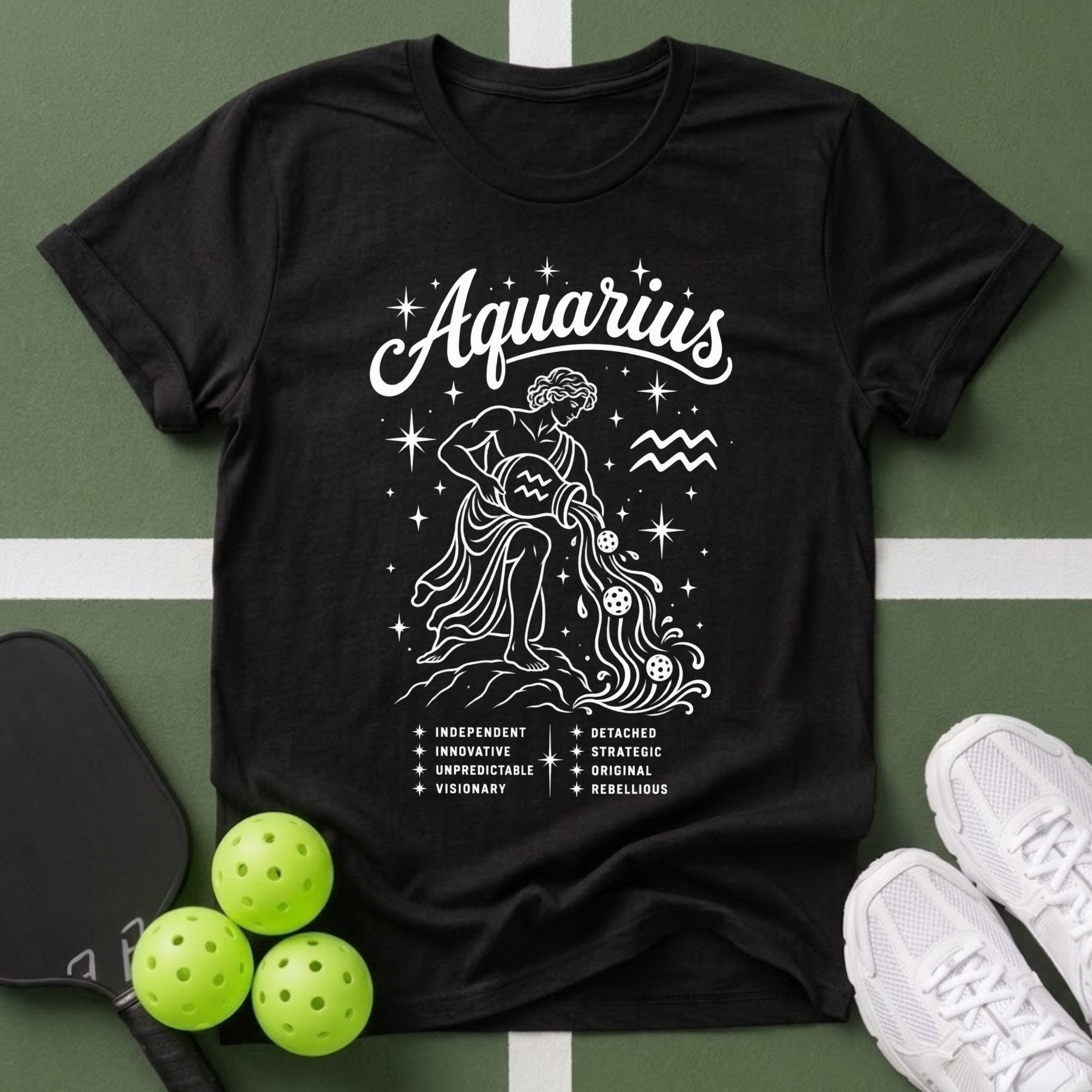 Star Player- Aquarius Zodiac T-Shirt