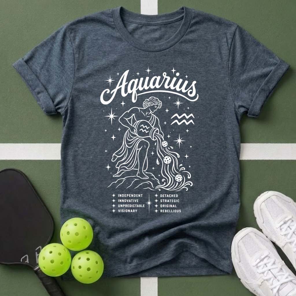 Star Player- Aquarius Zodiac T-Shirt