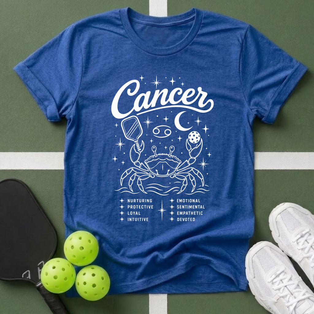 Star Player- Cancer Zodiac T‑Shirt