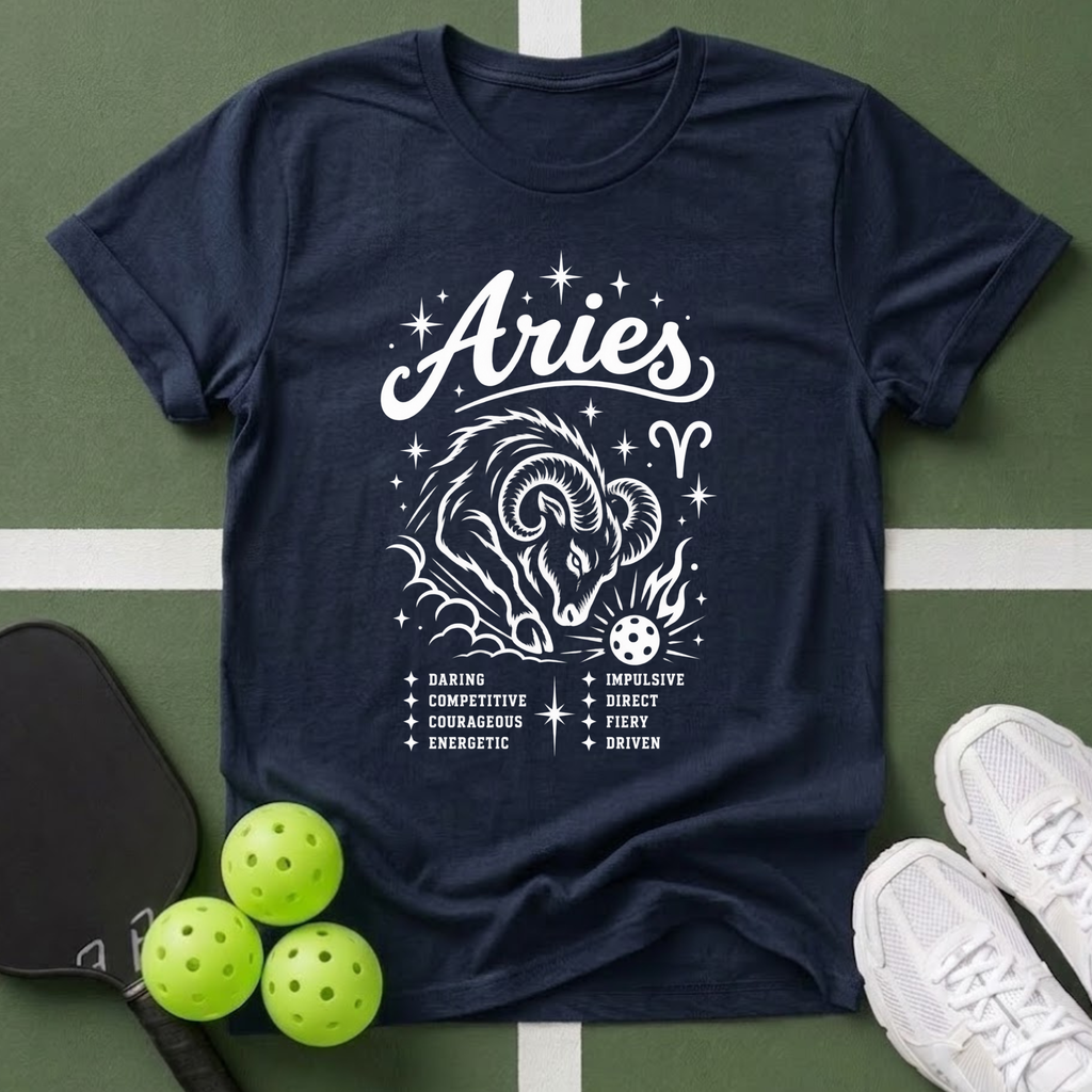 Star Player- Aries Zodiac T-Shirt