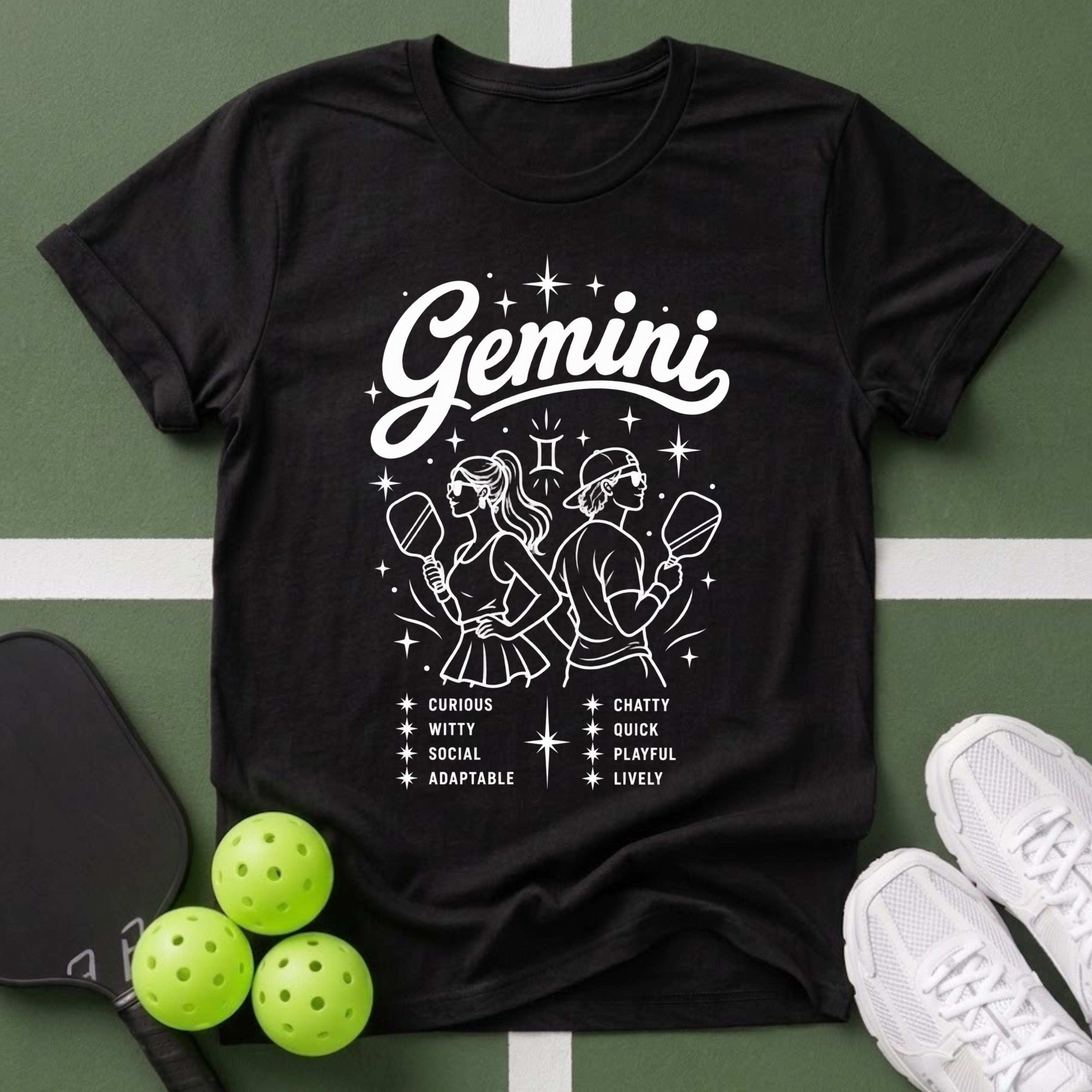 Star Player- Gemini Zodiac T-Shirt