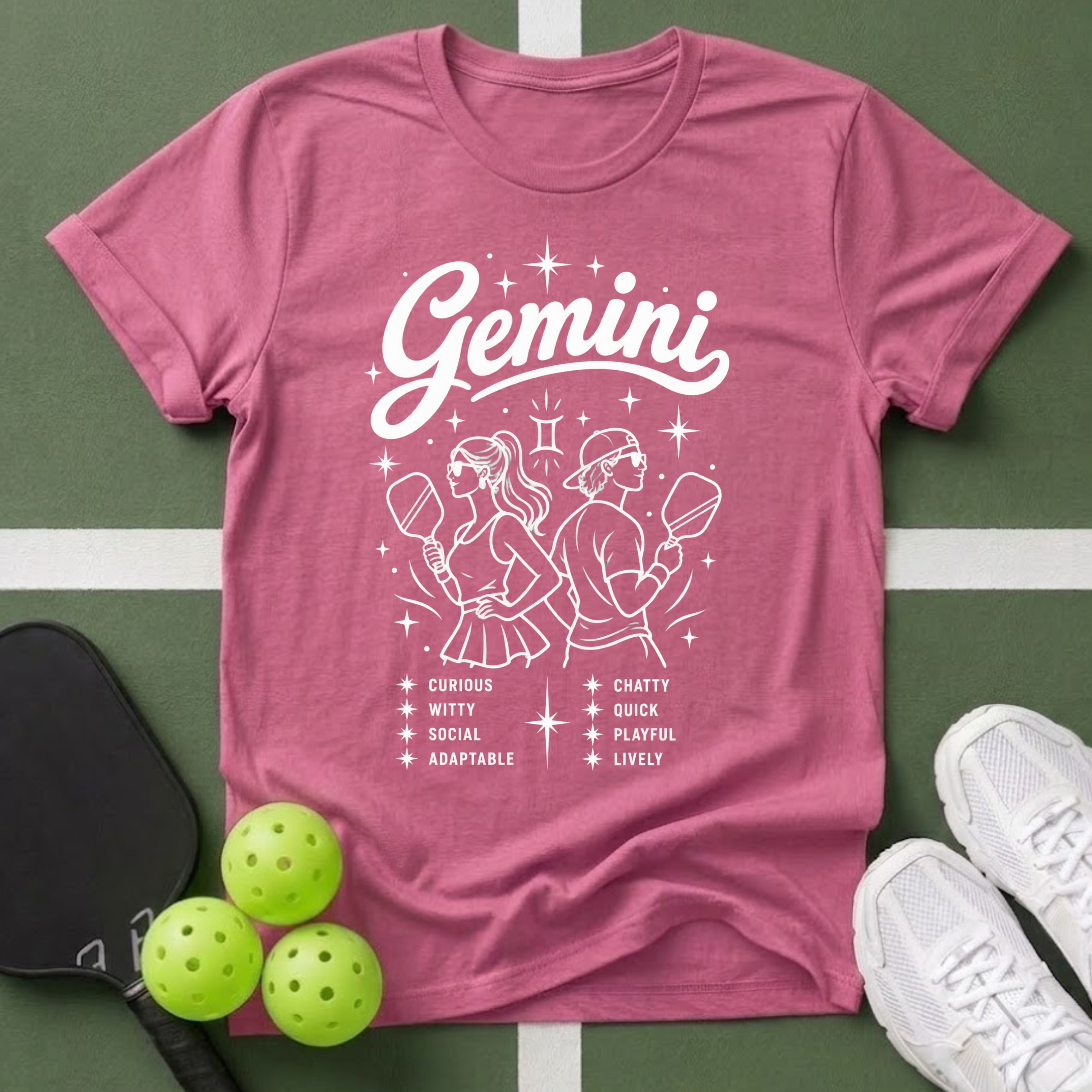 Star Player- Gemini Zodiac T-Shirt