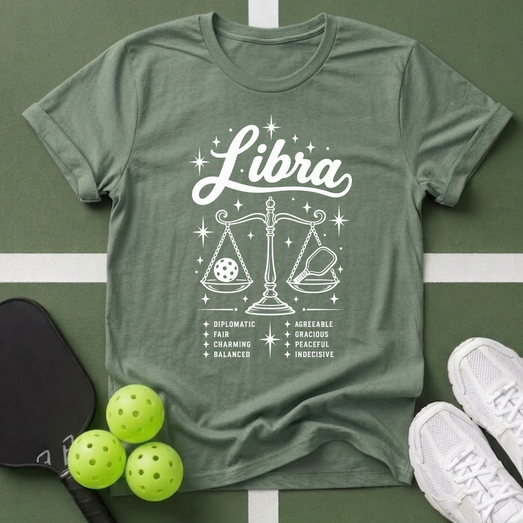 Star Player- Libra Zodiac T-Shirt