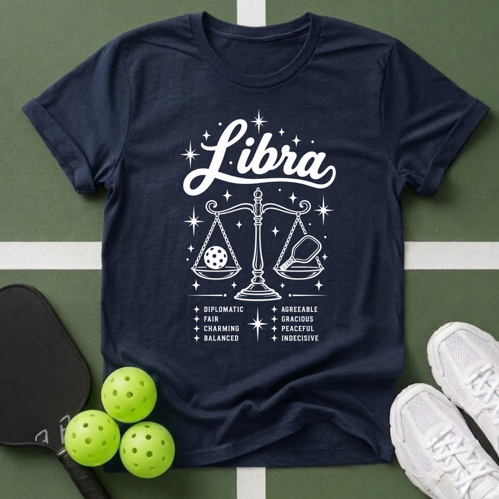 Star Player- Libra Zodiac T-Shirt