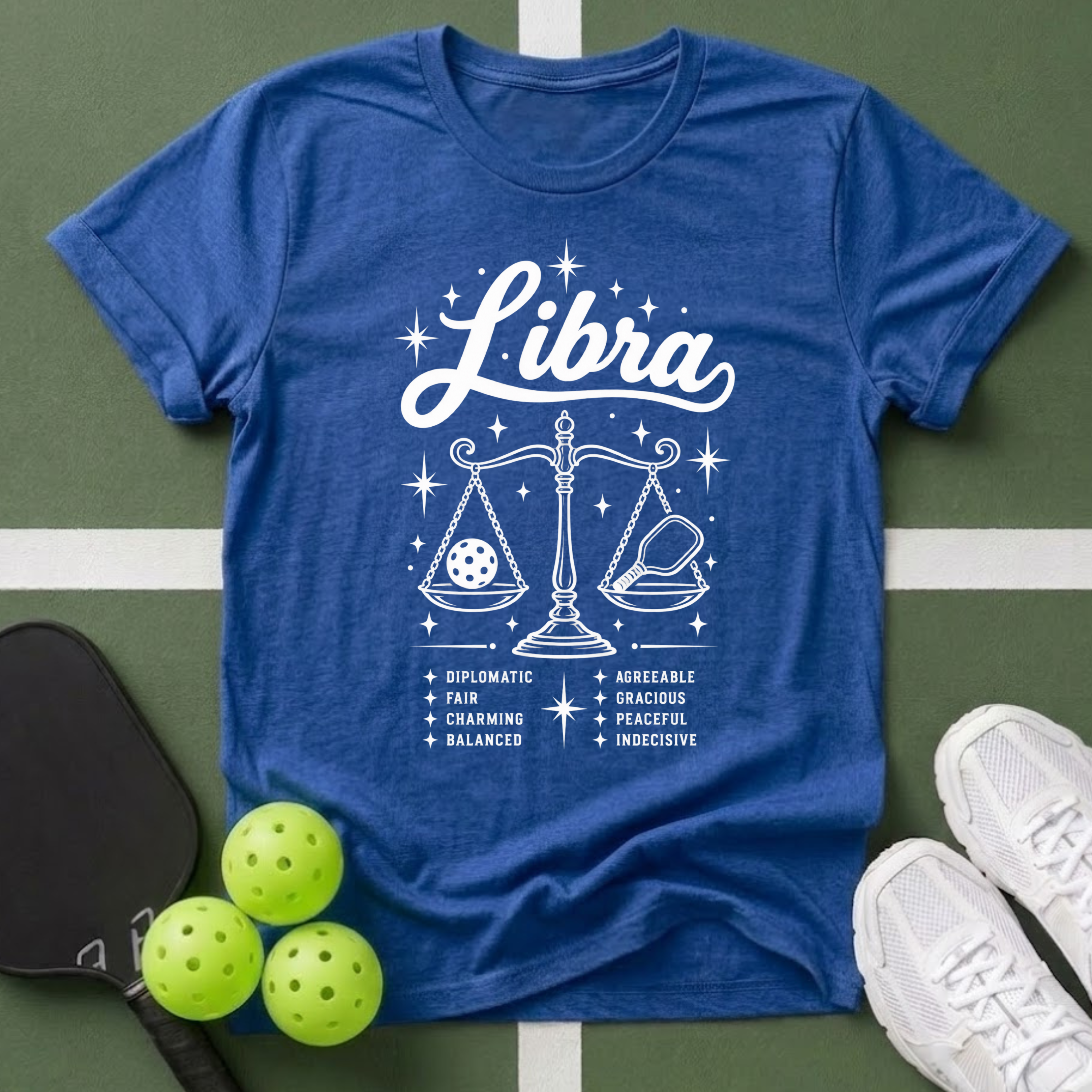 Star Player- Libra Zodiac T-Shirt