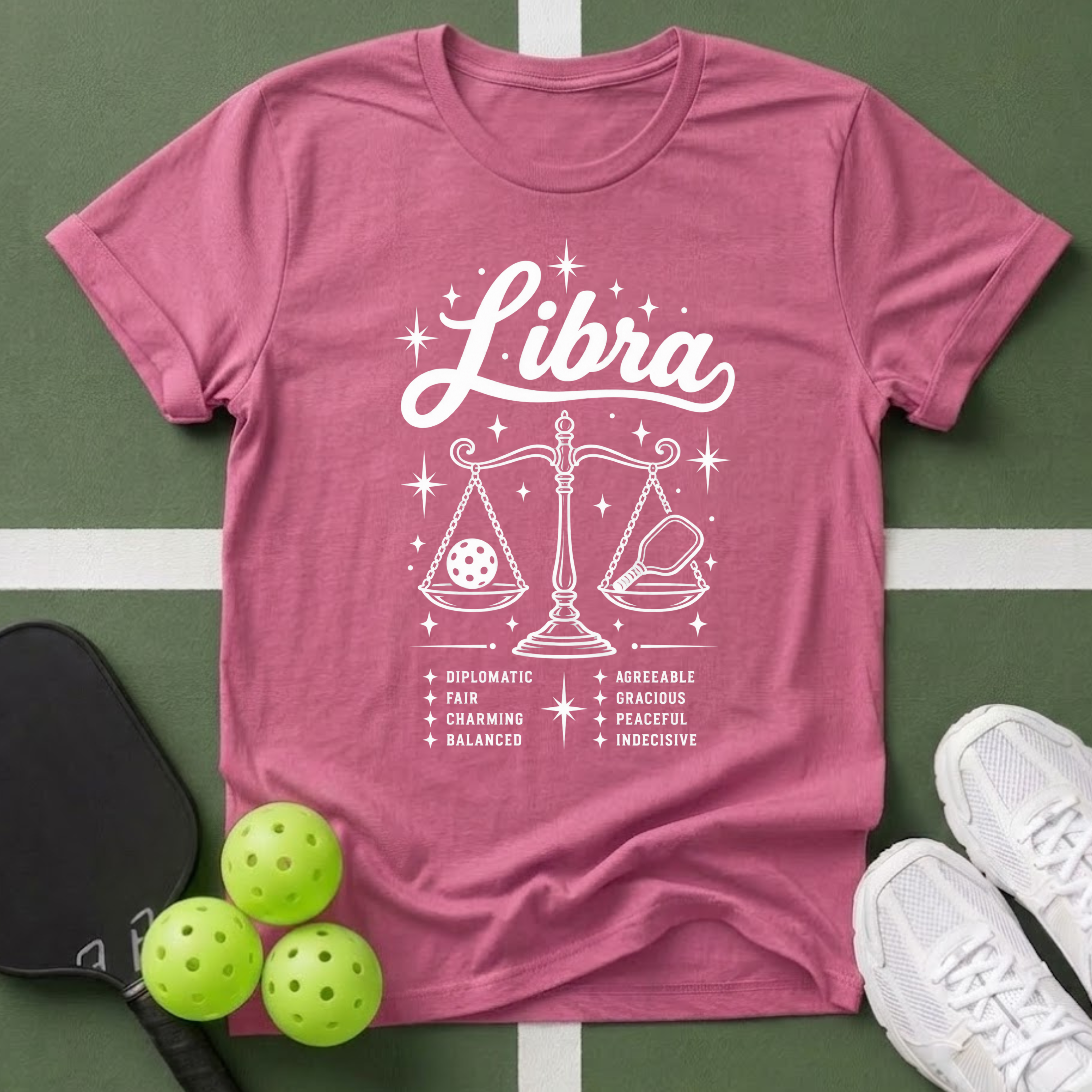 Star Player- Libra Zodiac T-Shirt
