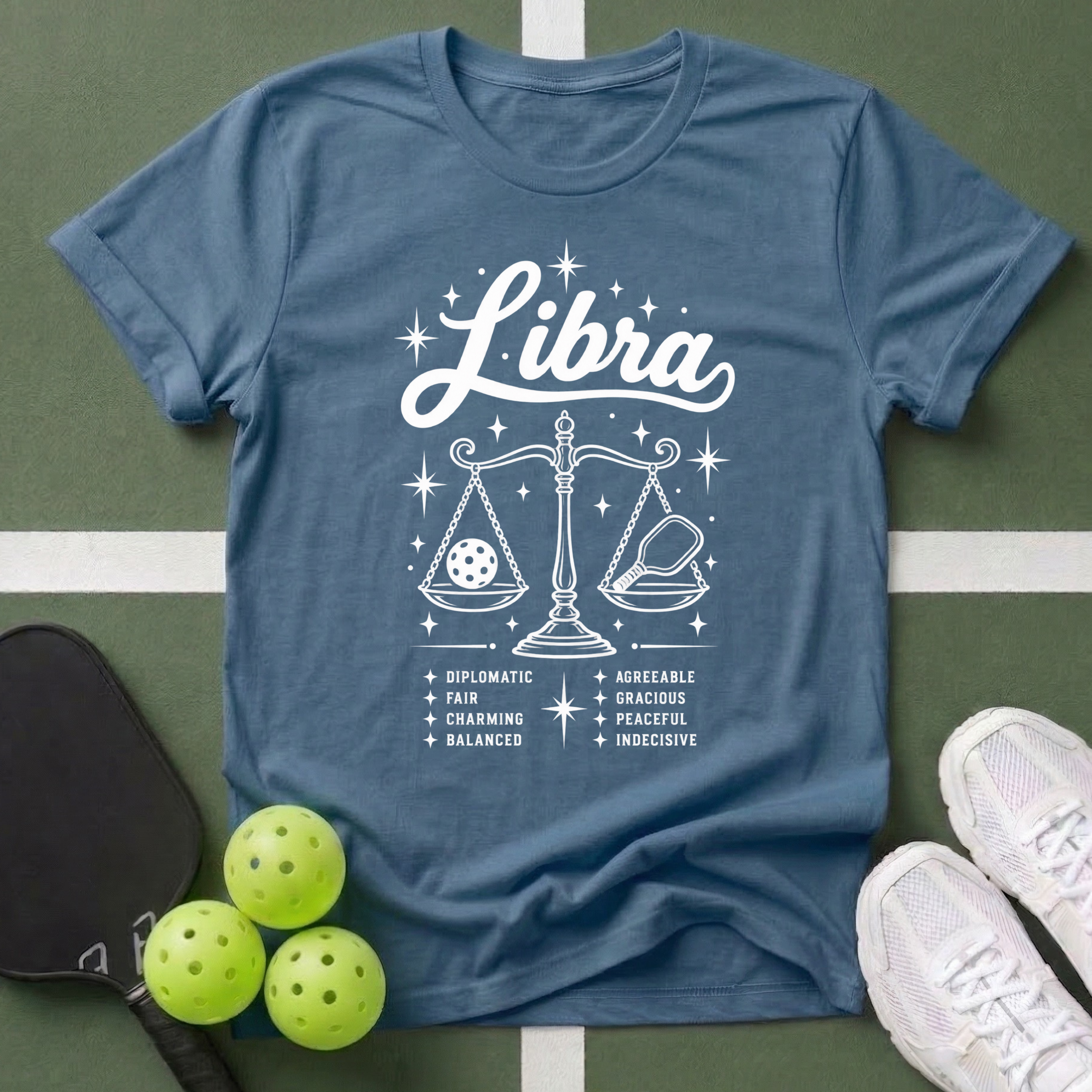 Star Player- Libra Zodiac T-Shirt