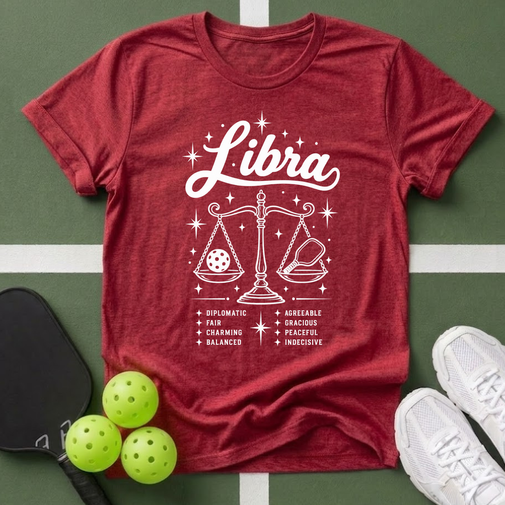Star Player- Libra Zodiac T-Shirt