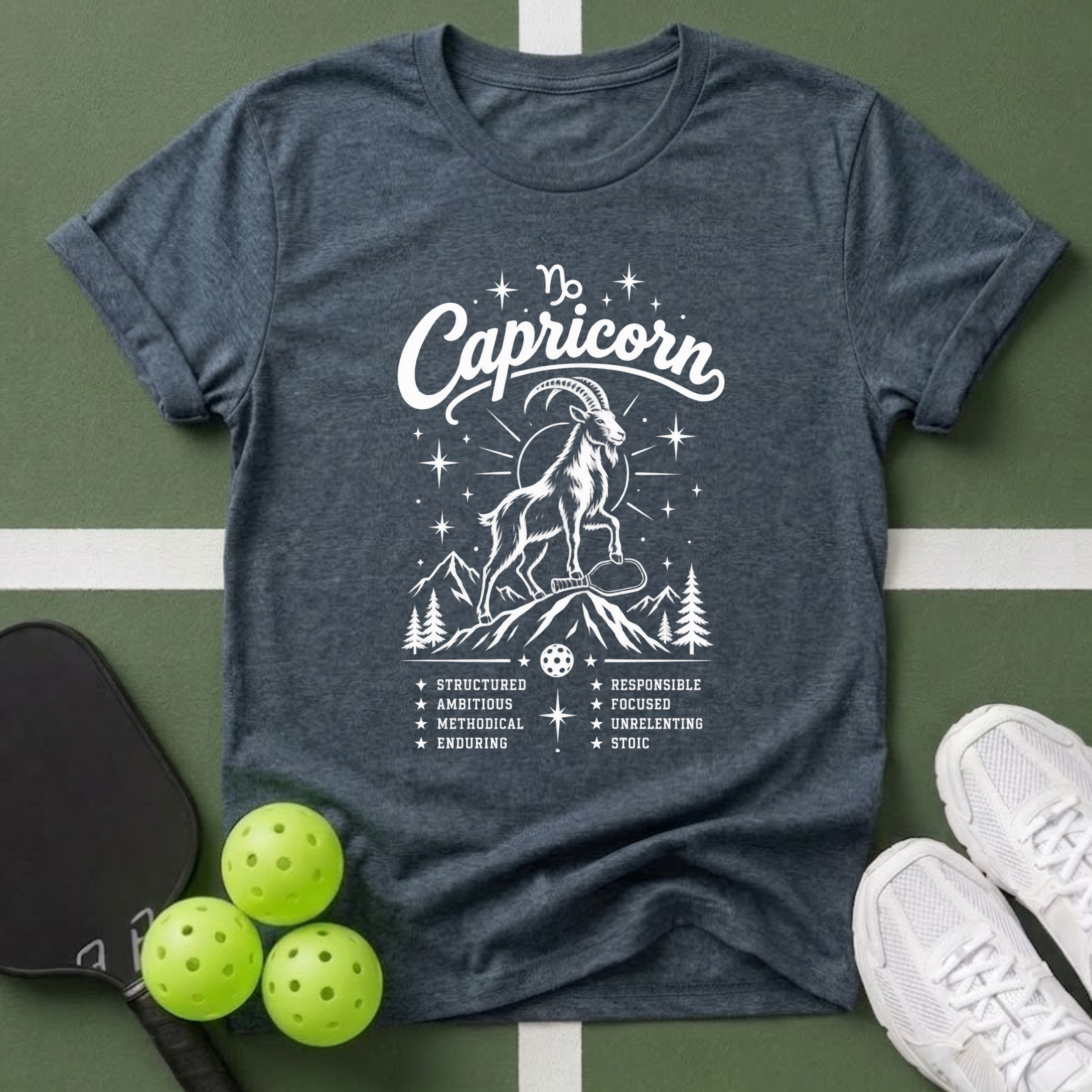 Star Player- Capricorn Zodiac T-Shirt