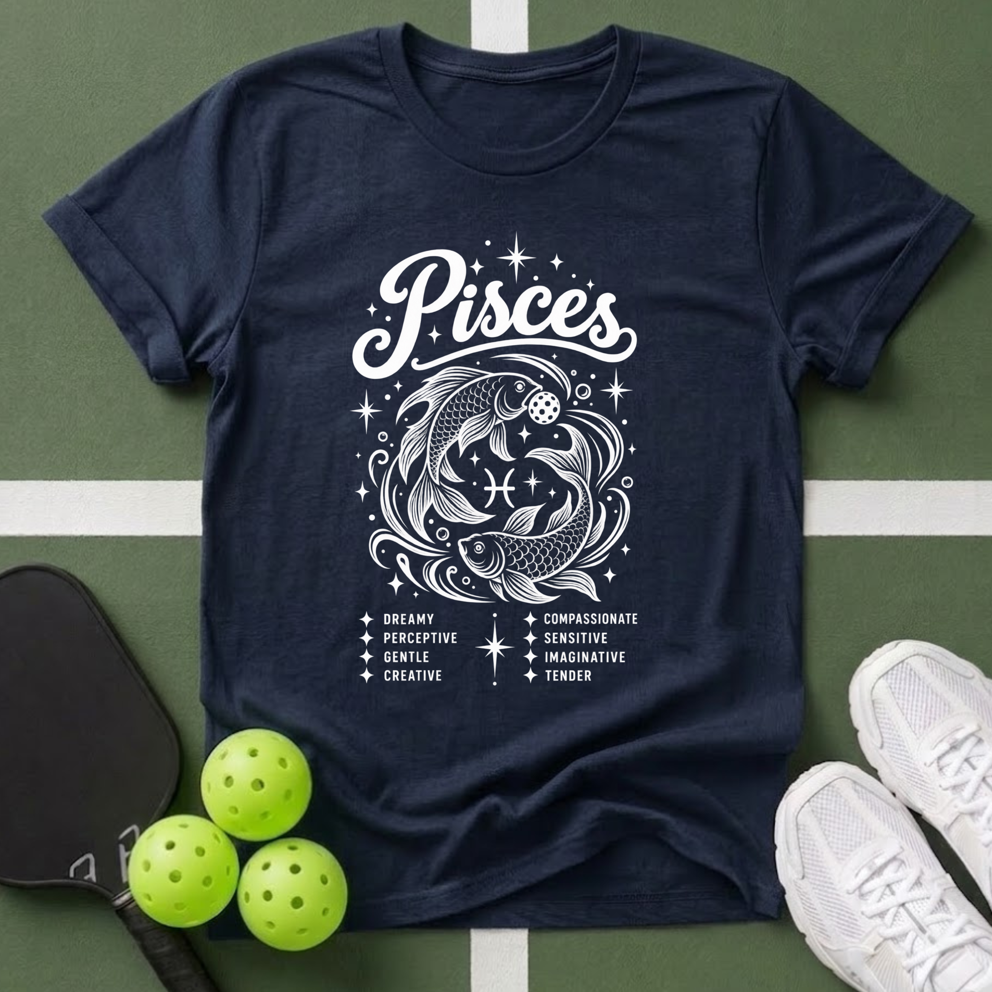 Star Player- Pisces Zodiac T-Shirt