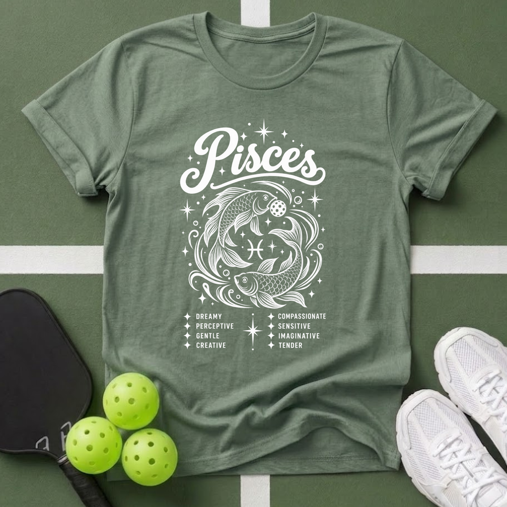 Star Player- Pisces Zodiac T-Shirt