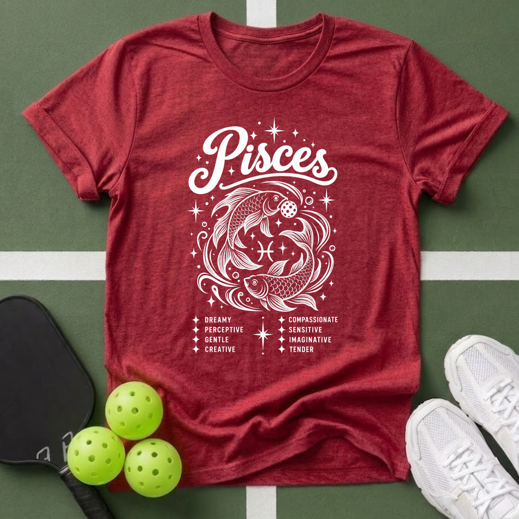 Star Player- Pisces Zodiac T-Shirt
