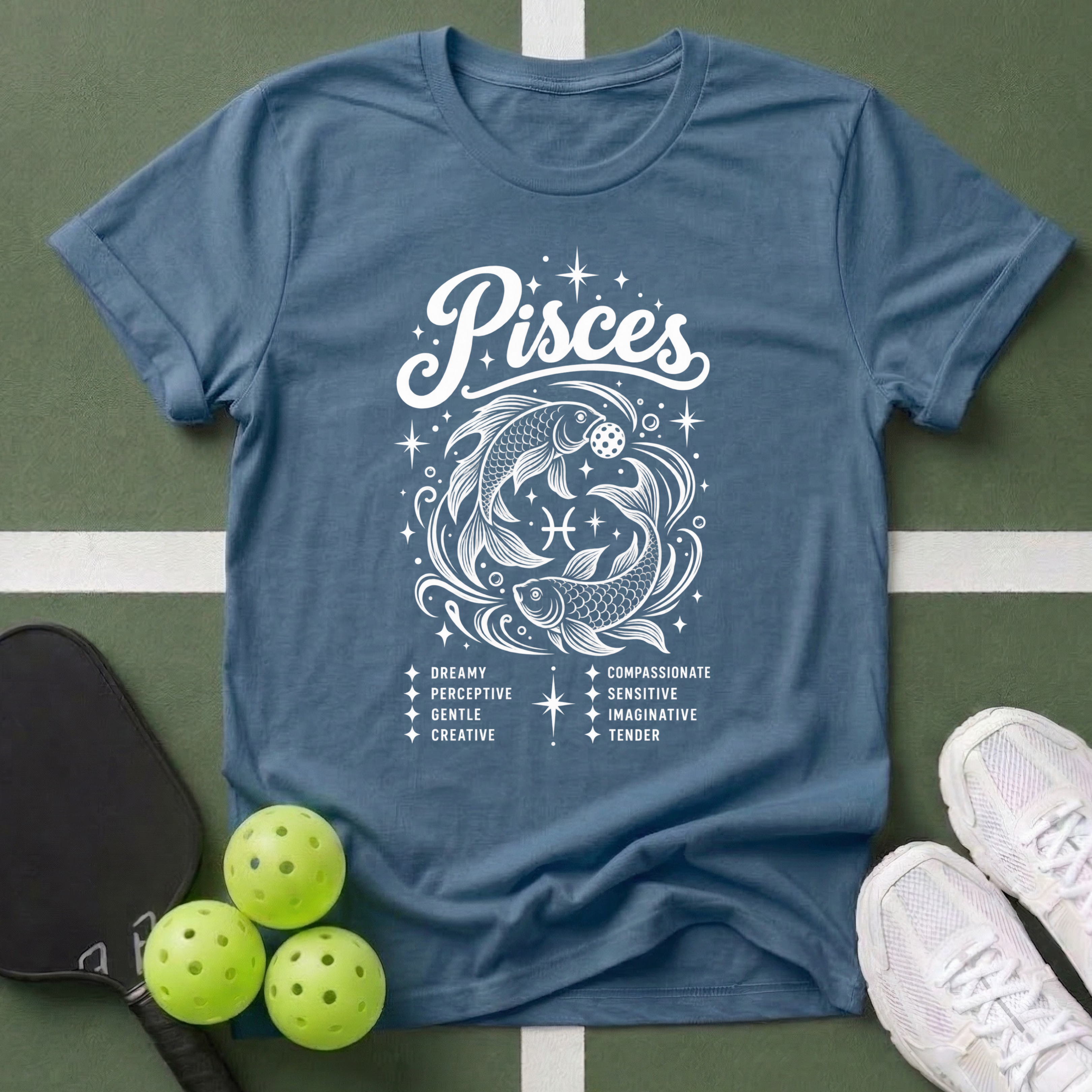 Star Player- Pisces Zodiac T-Shirt