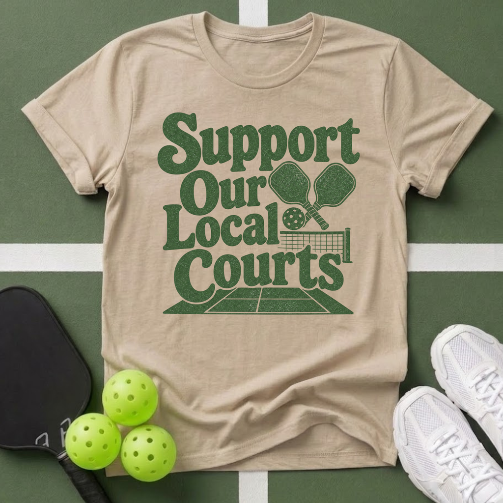 Paddle Power- Support Courts T-Shirt